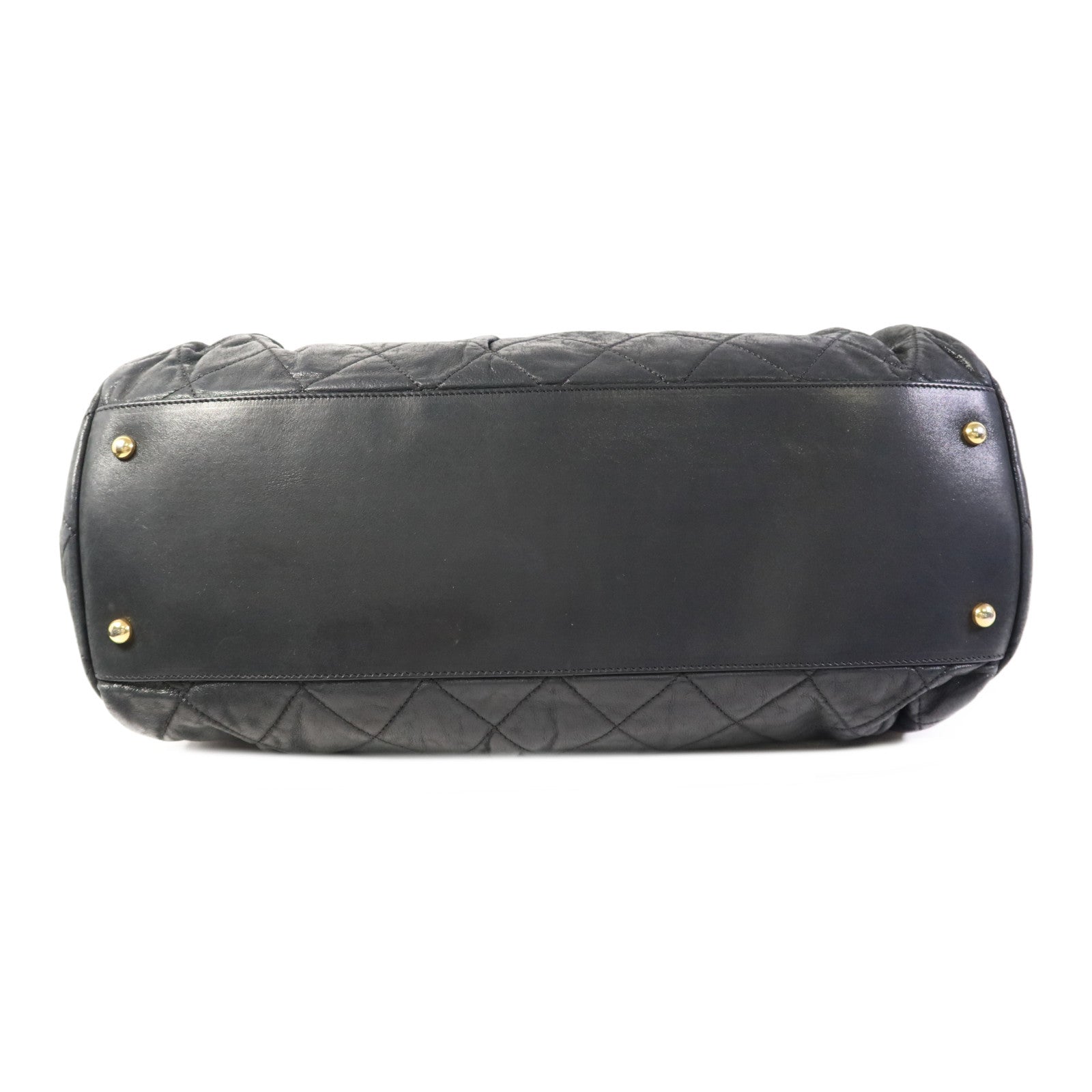 CHANEL 牛皮皮革Chain Shoulder Bag金扣鏈帶肩背袋