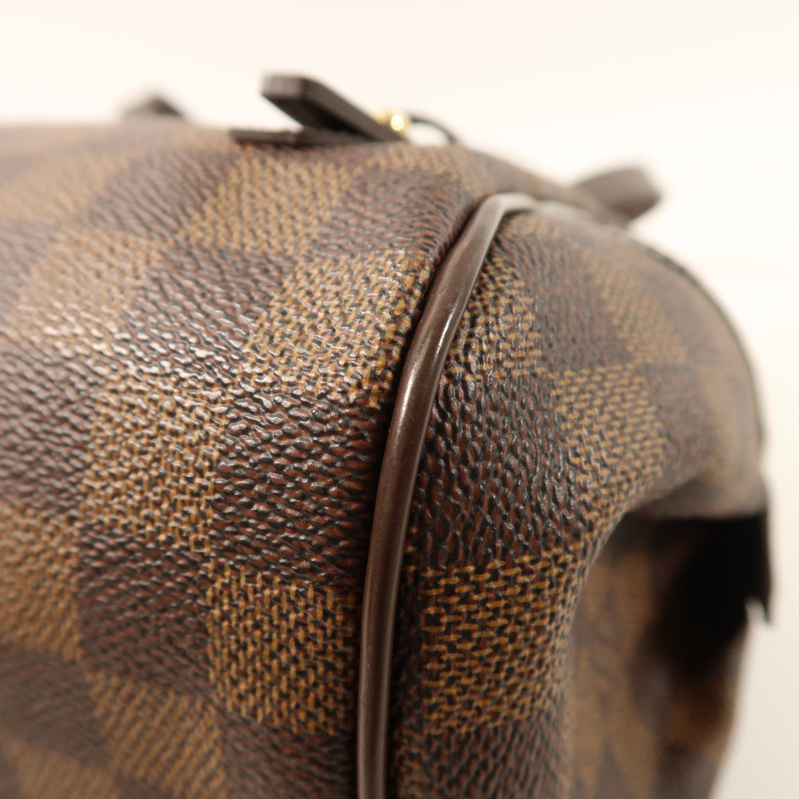 LOUIS VUITTON Damier Rivington PM金扣肩背袋