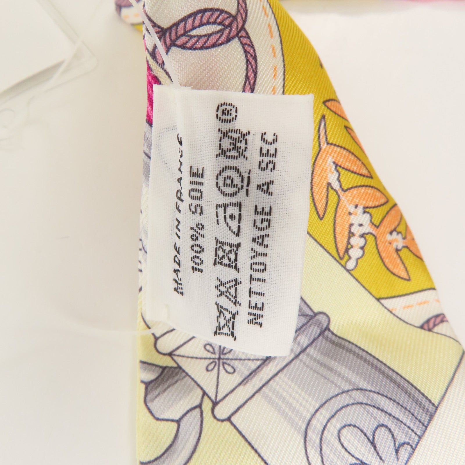 HERMES 絲質Twilly絲巾