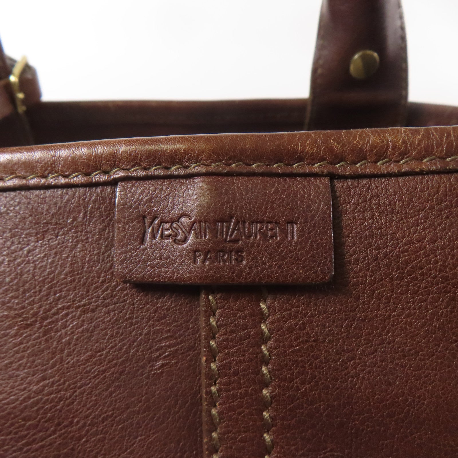 SAINT LAURENT 牛皮皮革Hand Bag手挽袋