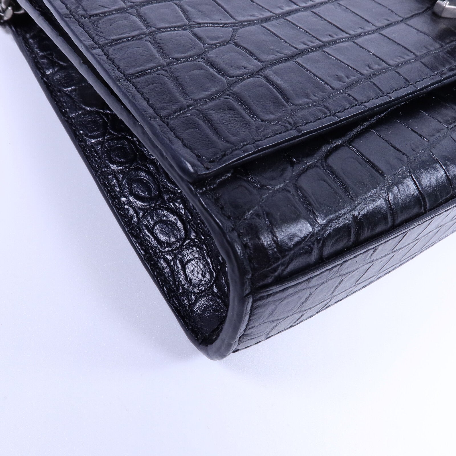 SAINT LAURENT 牛皮皮革Kate Tassel鏈帶肩背袋