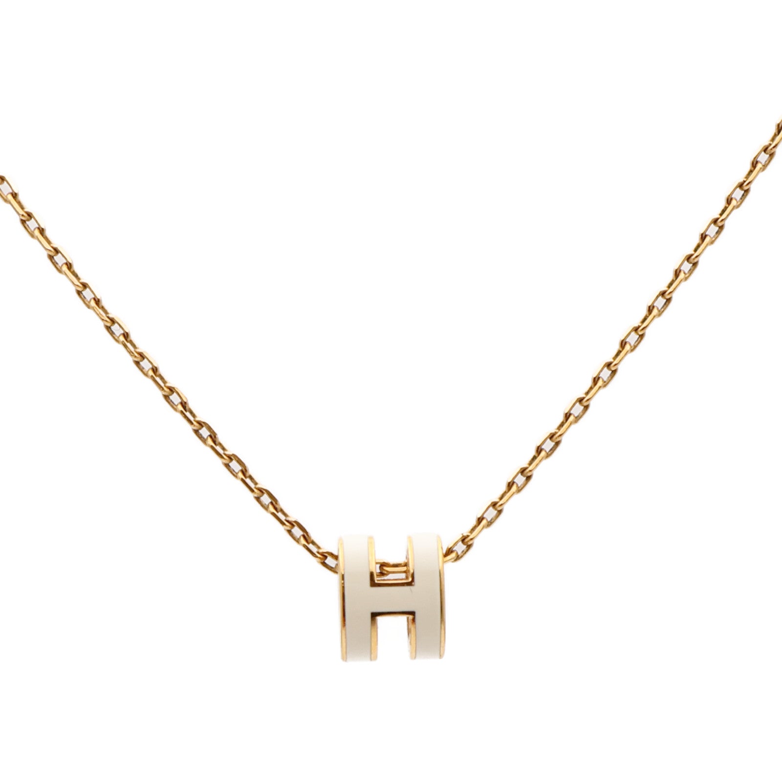 HERMES 金屬Mini Pop H項鍊