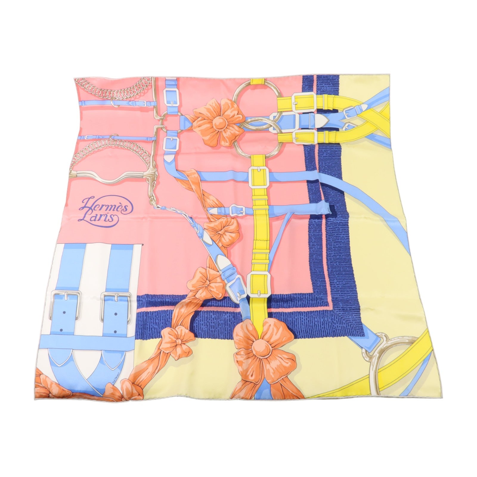 HERMES 絲質Scarf 70X70絲巾