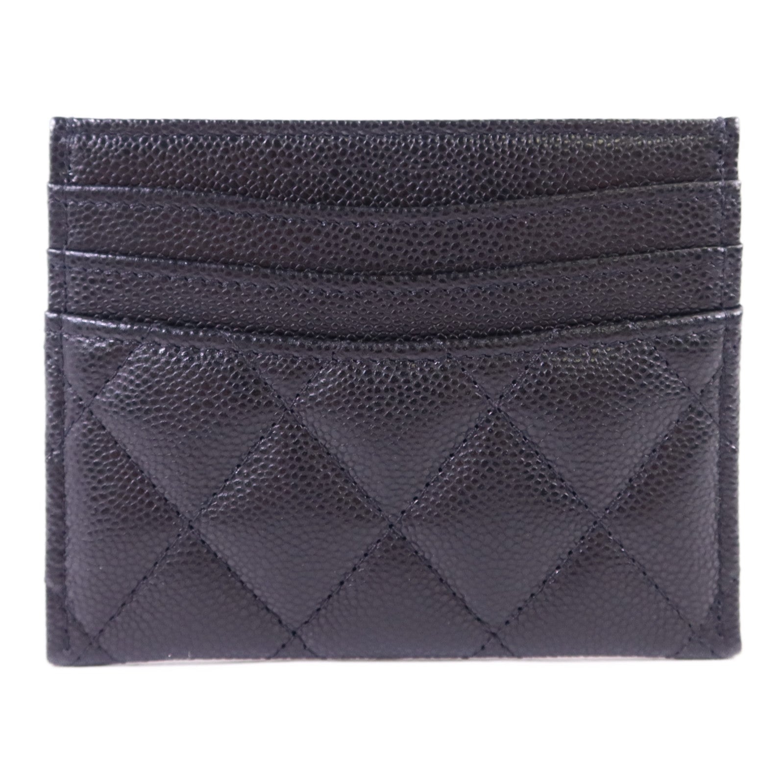 CHANEL 牛皮皮革Card Case金扣卡片套
