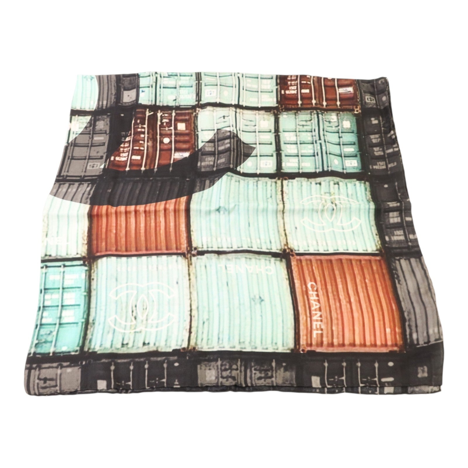 CHANEL 絲質Scarf 86x86絲巾