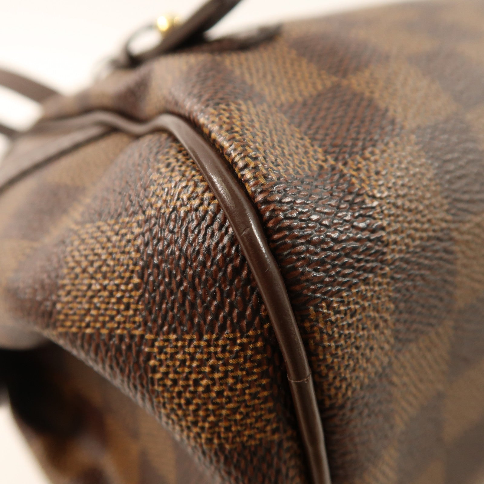 LOUIS VUITTON Damier Rivington PM金扣肩背袋