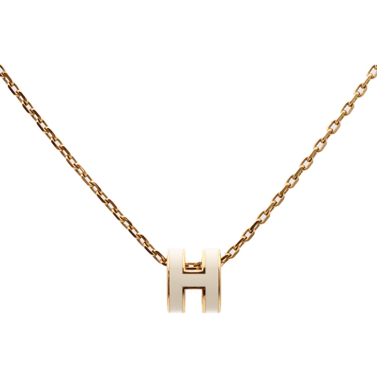 HERMES 金屬Mini Pop H項鍊
