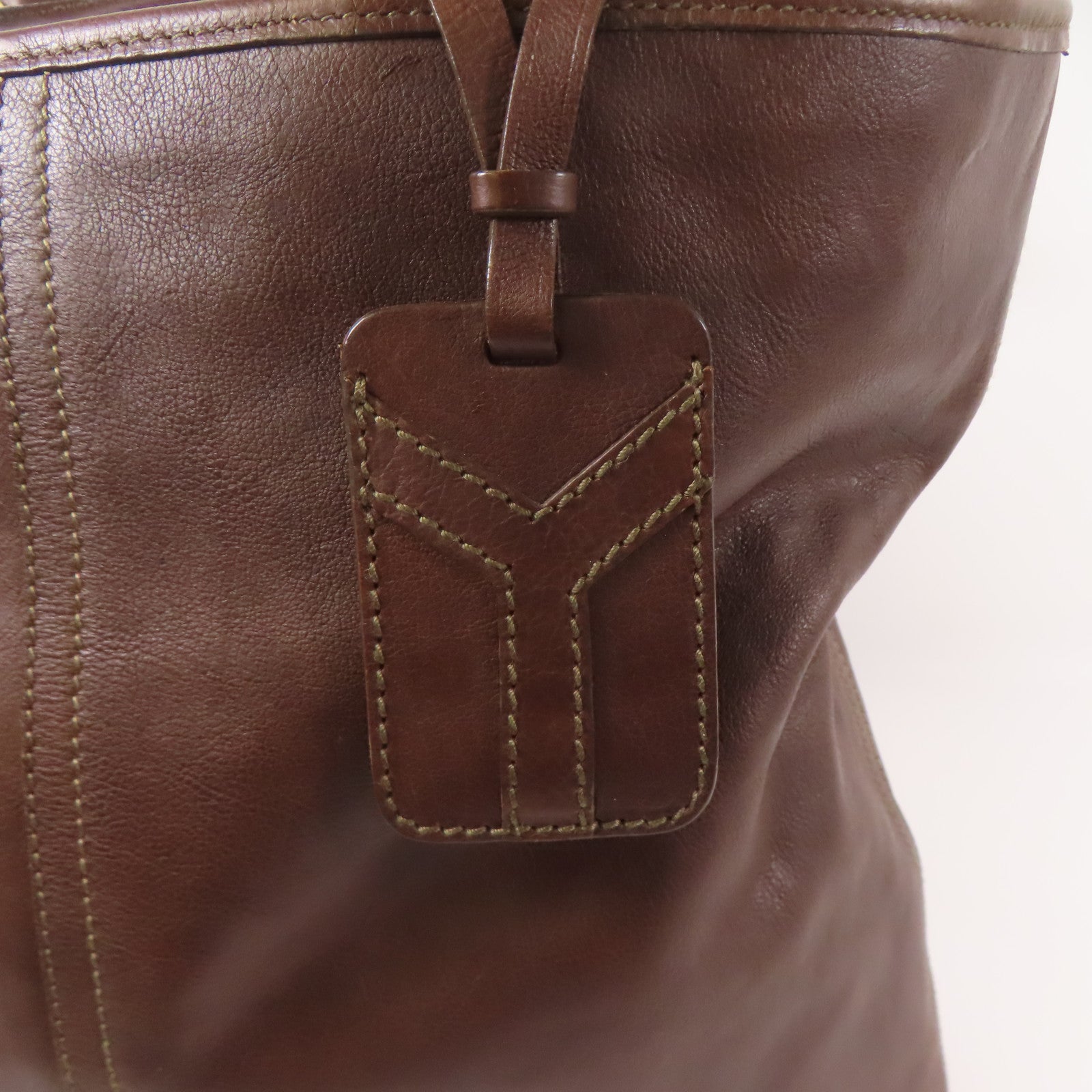 SAINT LAURENT 牛皮皮革Hand Bag手挽袋