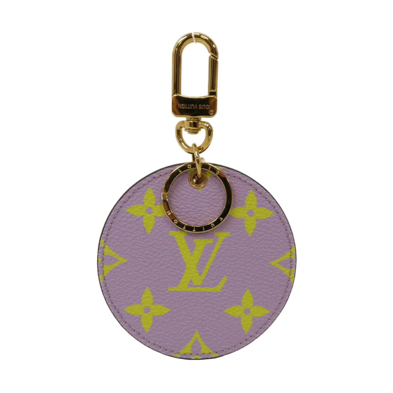 LOUIS VUITTON 【激減優惠】Monogram Giant Portocre Ilustre Keychain金扣鑰匙扣彩色