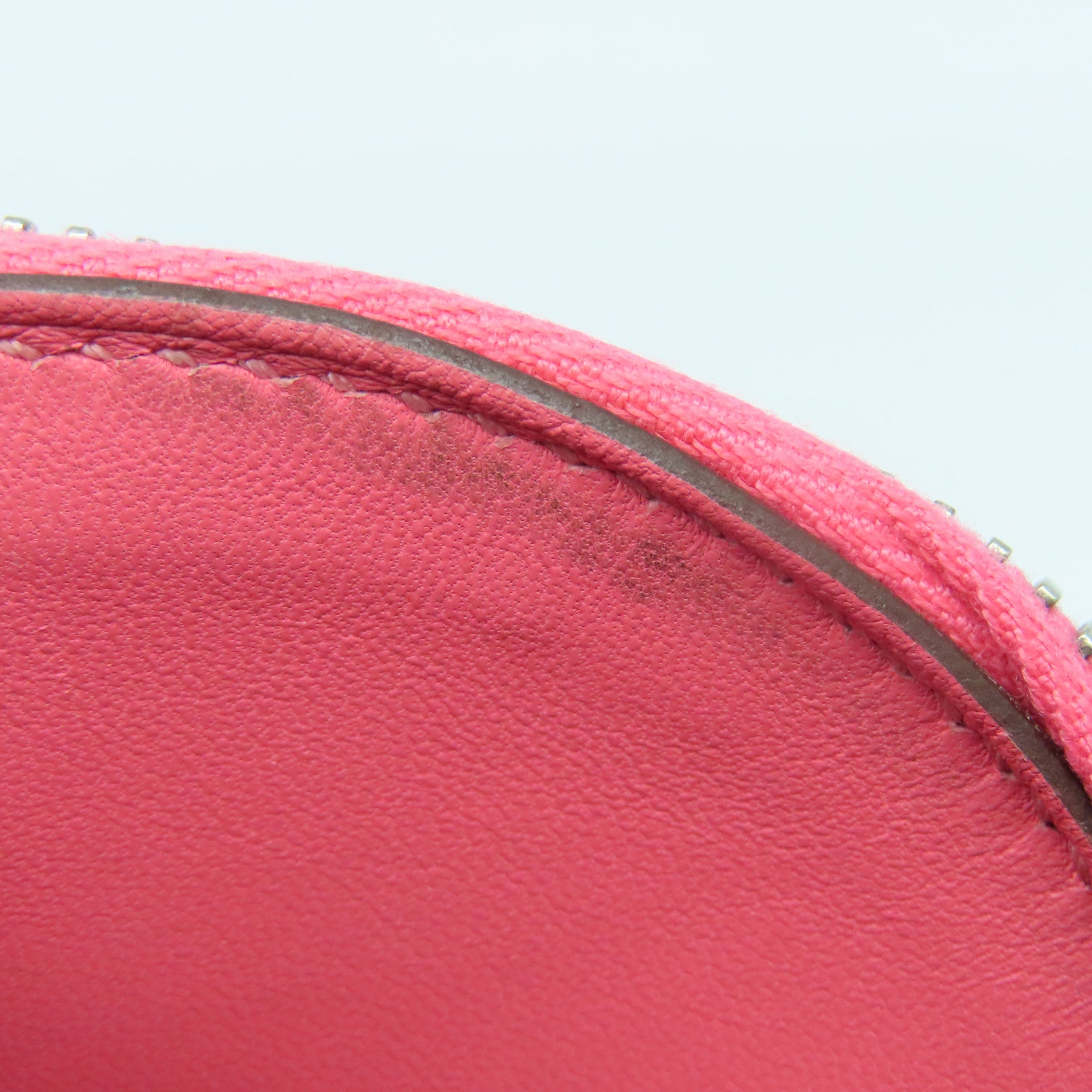 HERMES Epsom皮革Bolide 27银扣手挽肩背两用袋Rose Azalee粉红色