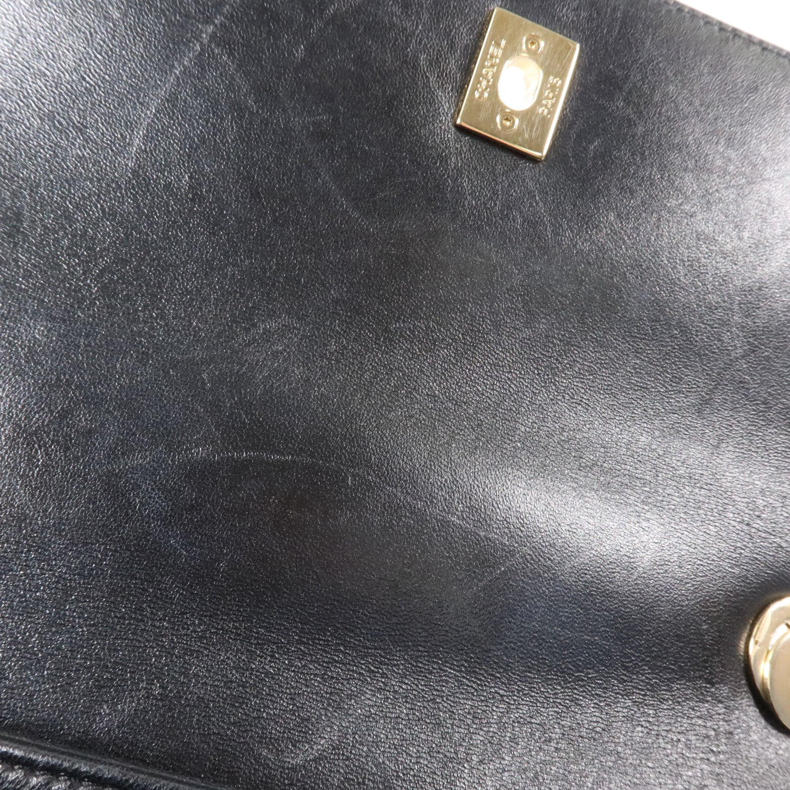 CHANEL 羊皮皮革Trendy CC鏈帶手挽肩背兩用袋