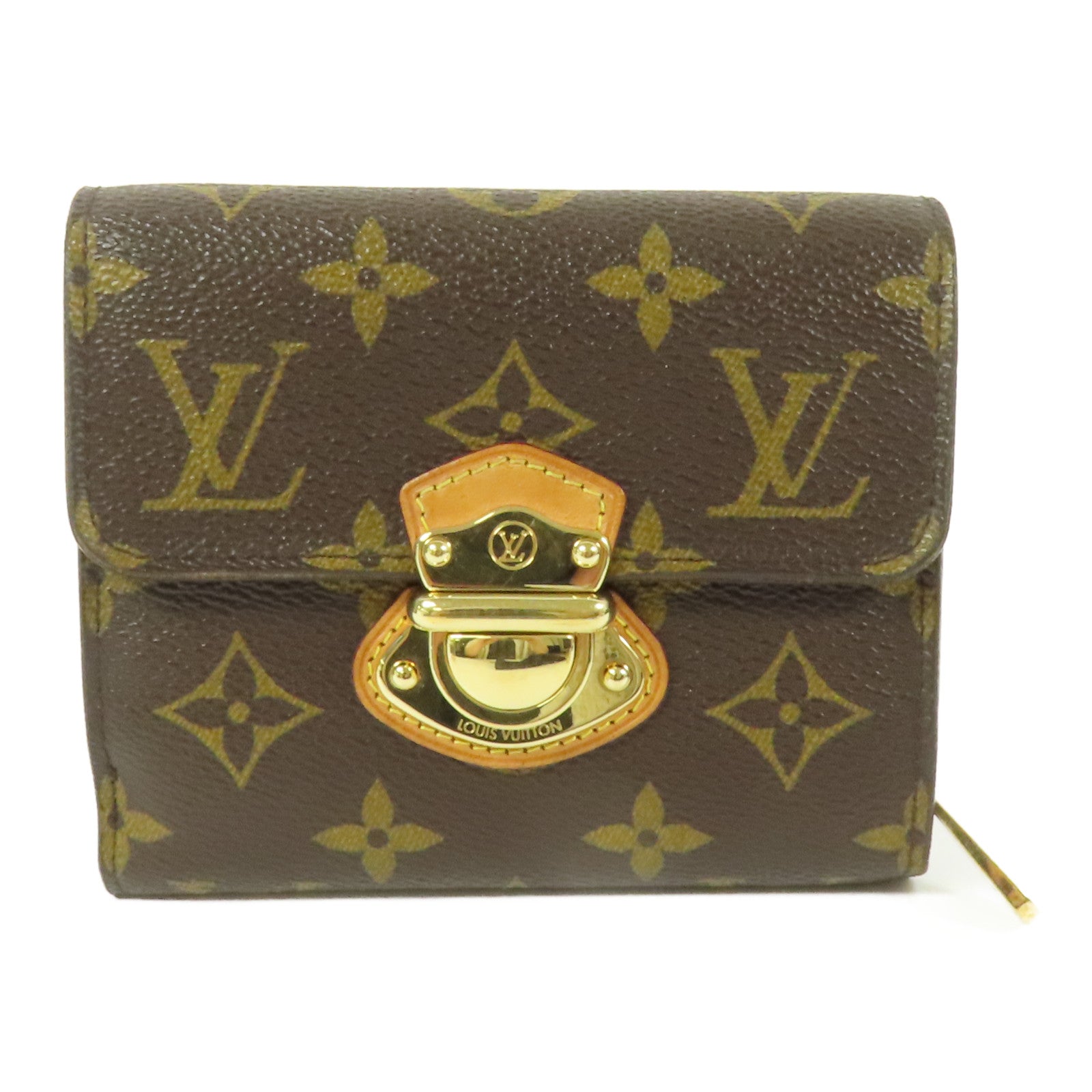 LOUIS VUITTON 【激減優惠】Monogram Portefeuille Joy Wallet金扣錢包