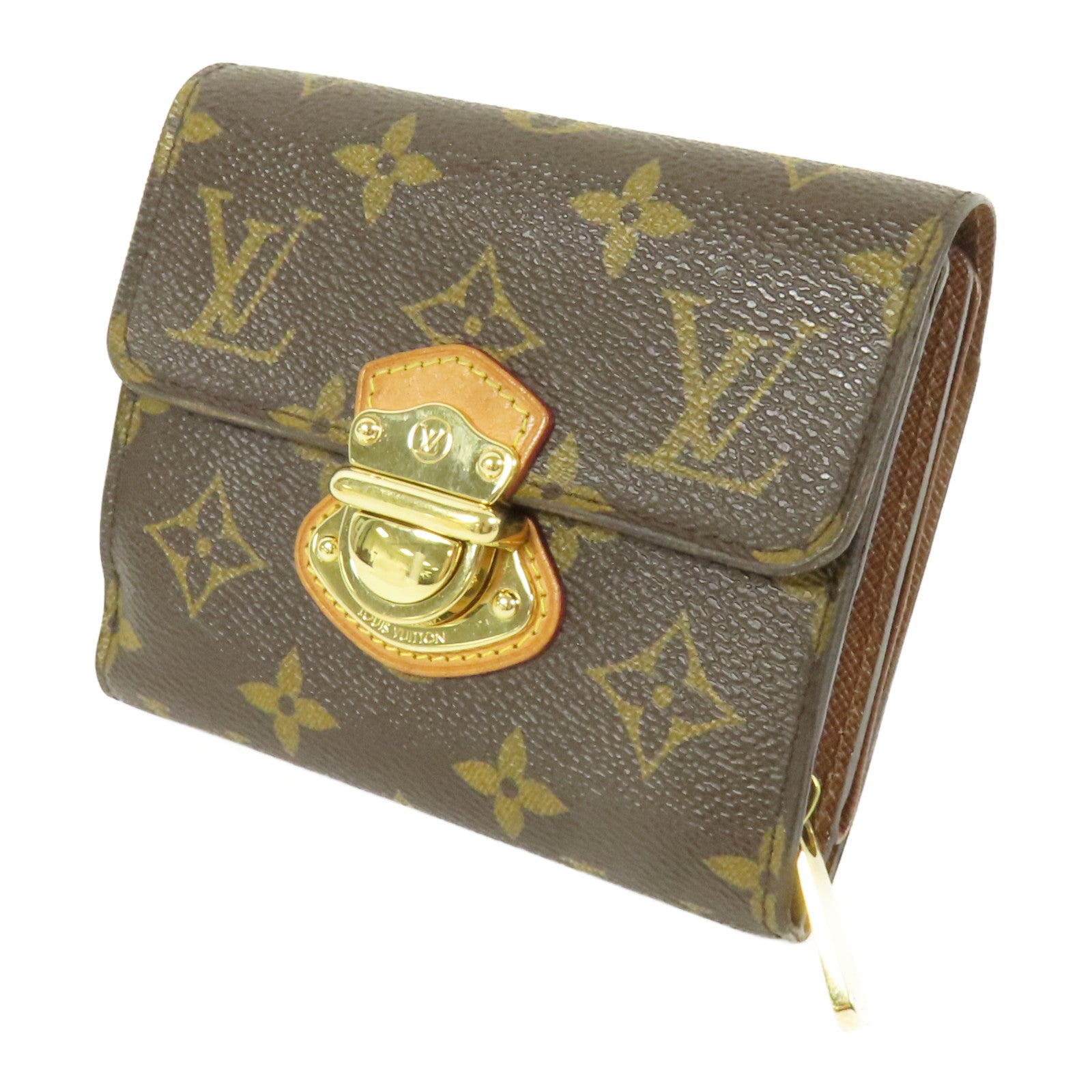 LOUIS VUITTON 【激減優惠】Monogram Portefeuille Joy Wallet金扣錢包
