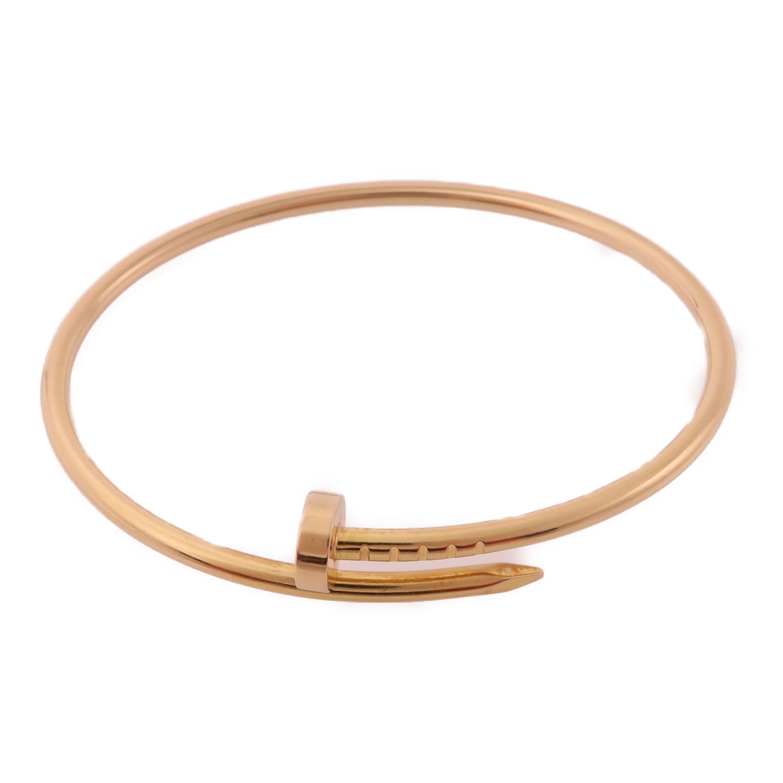 CARTIER 18K玫瑰金Juste Un Clou手鐲Cartier#16