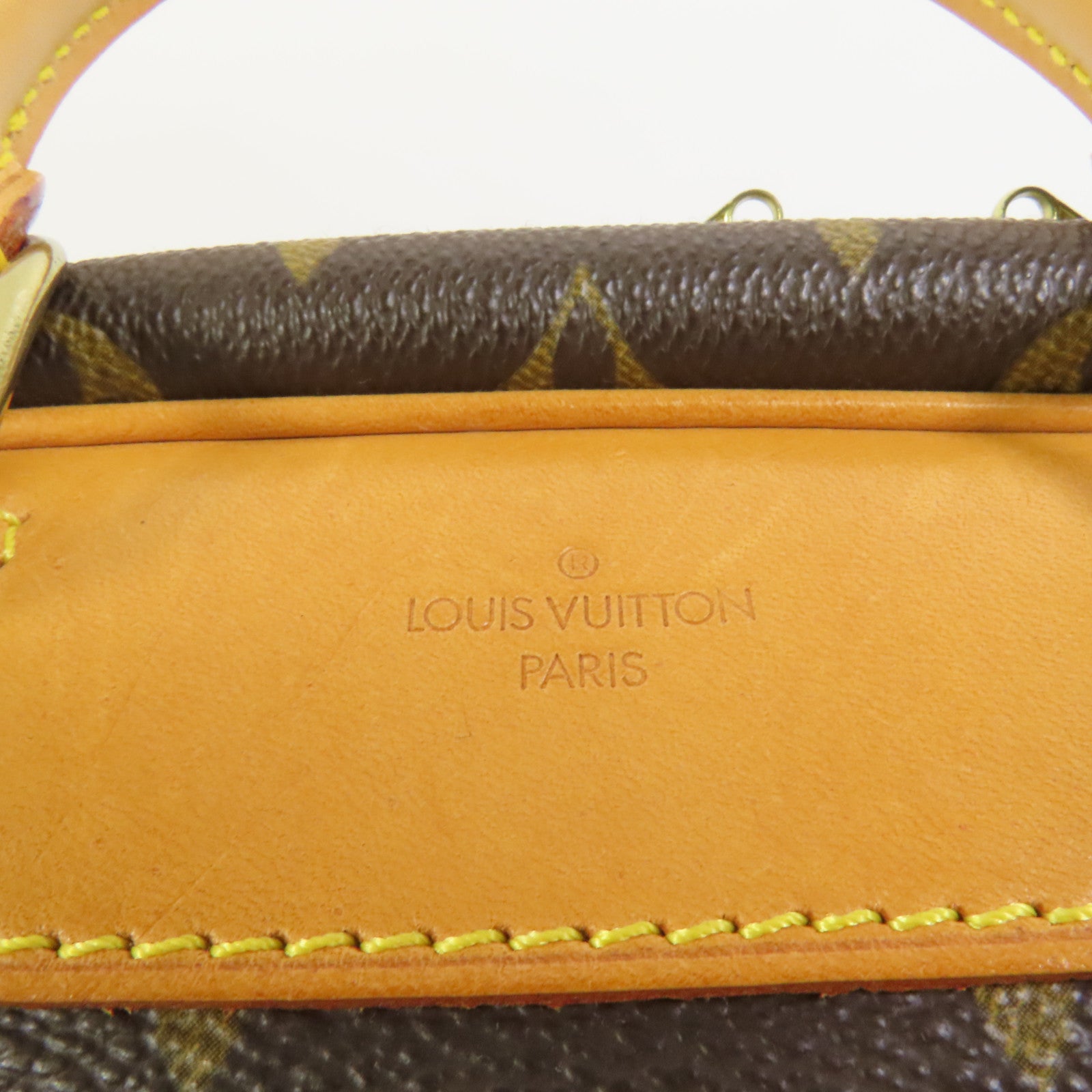 LOUIS VUITTON Monogram Trouville金扣手挽袋