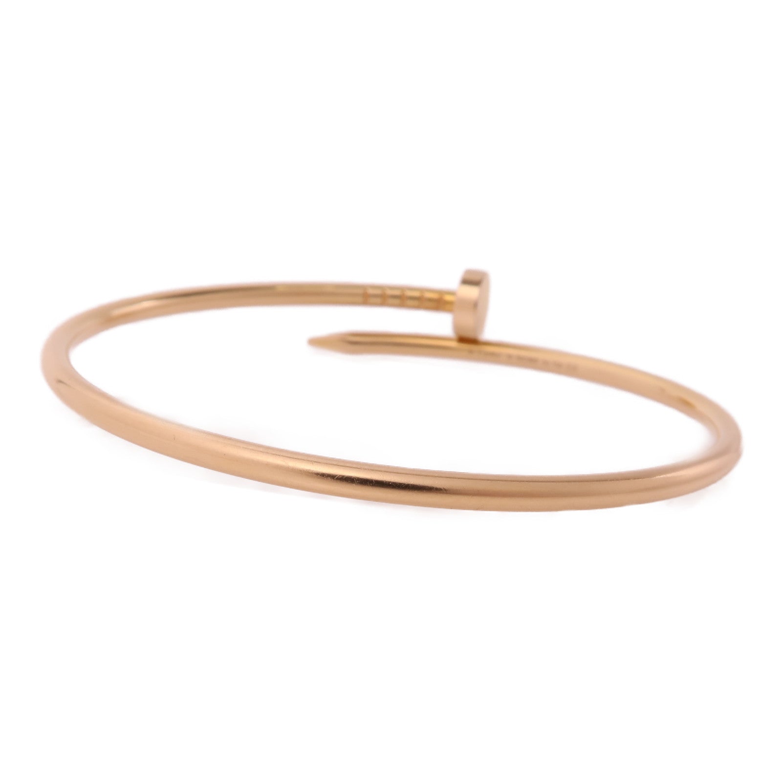 CARTIER 18K玫瑰金Juste Un Clou手鐲Cartier#16