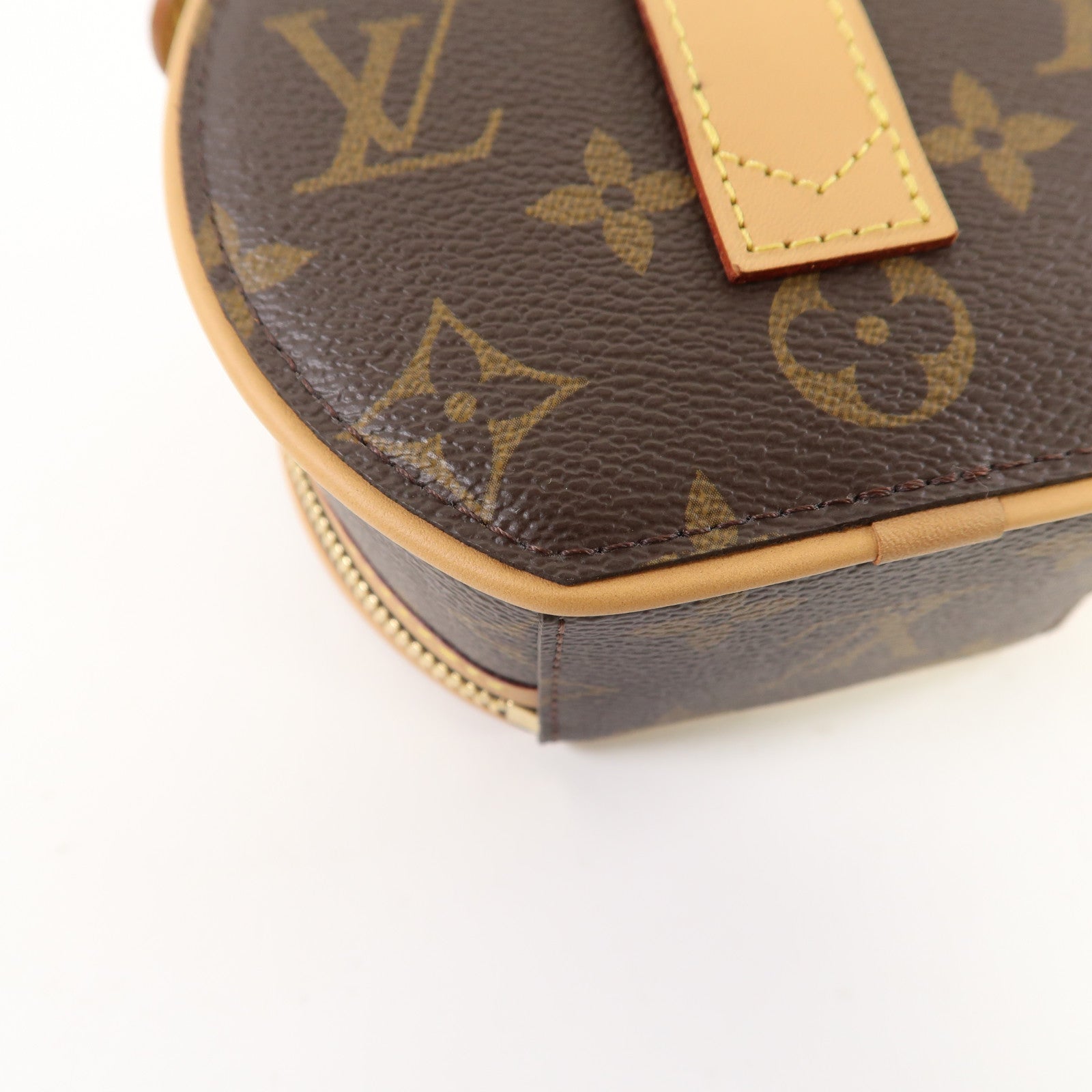 LOUIS VUITTON 【激減優惠】Monogram Mini Boite Chapeau金扣肩背袋啡色