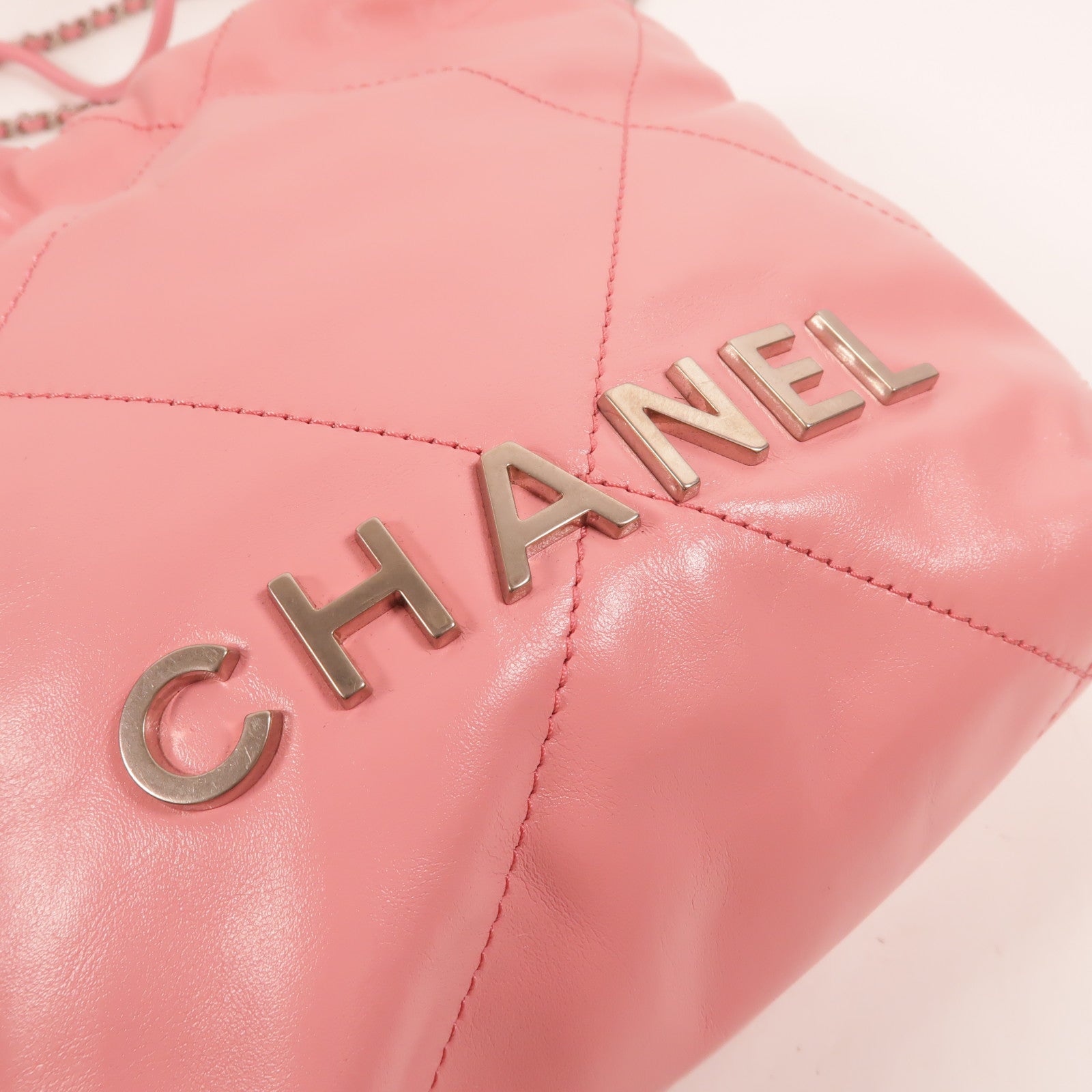 CHANEL 牛皮皮革Chanel 22 Mini手挽肩背兩用袋