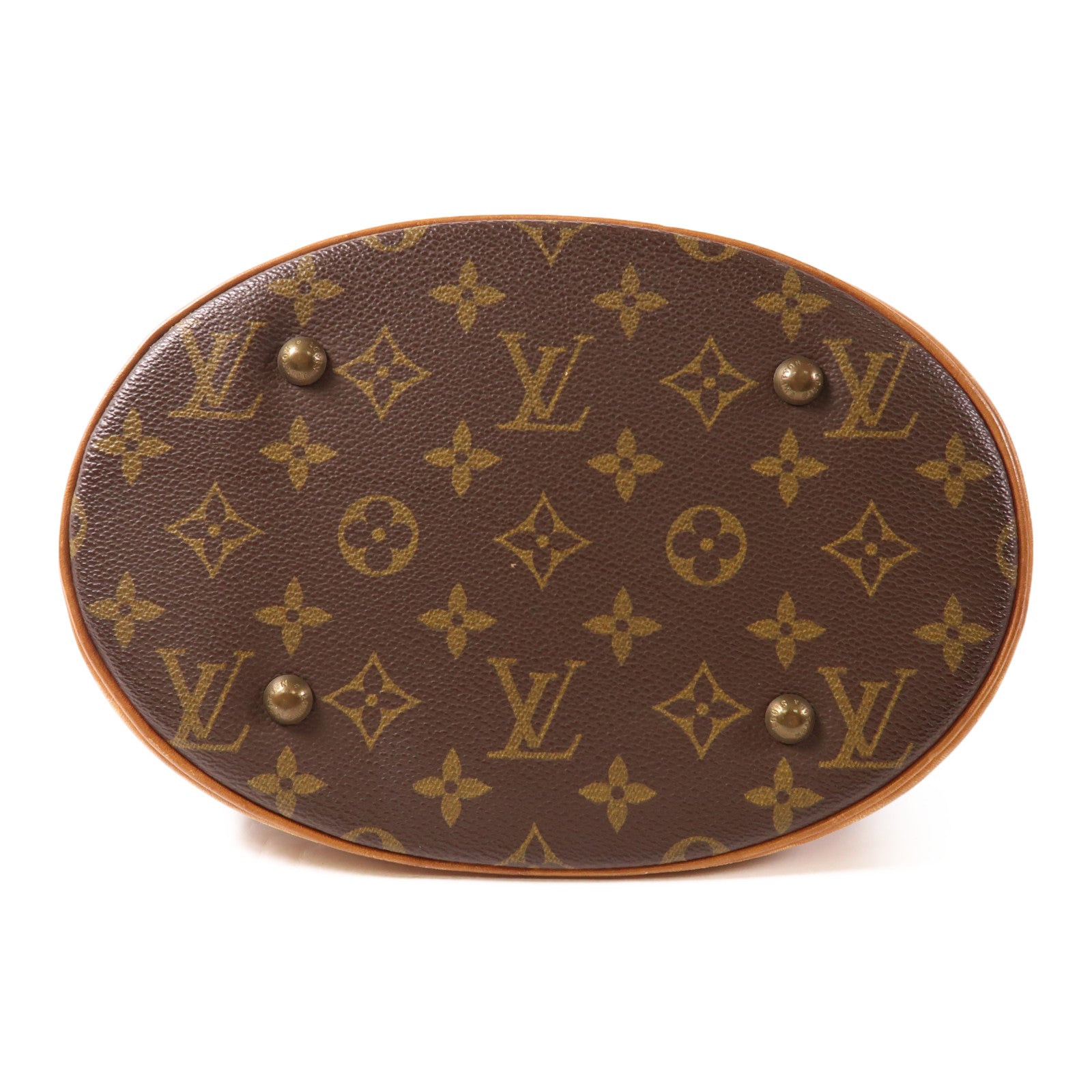 LOUIS VUITTON Monogram Bucket PM金扣肩背袋