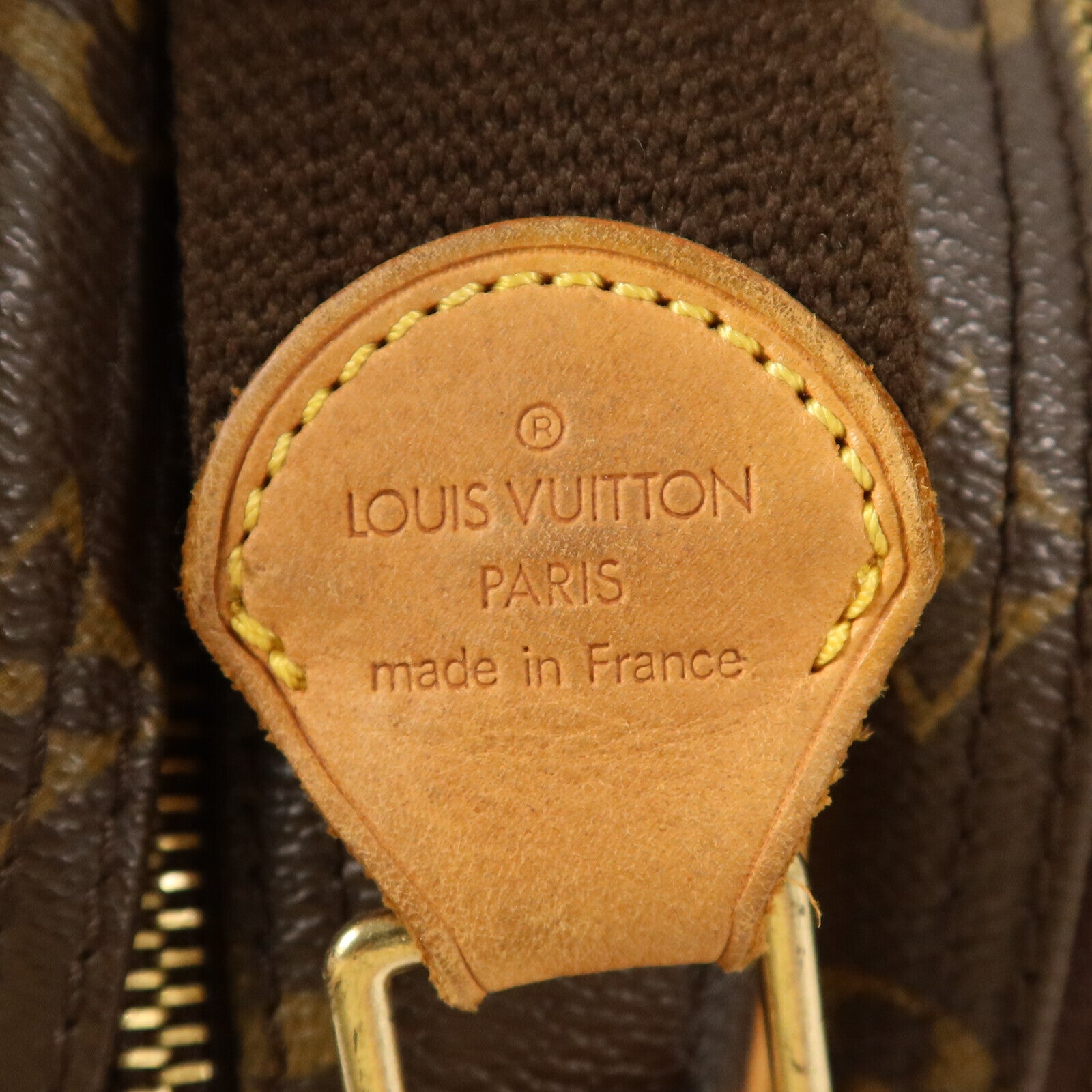 LOUIS VUITTON Monogram Reporter PM金扣肩背袋