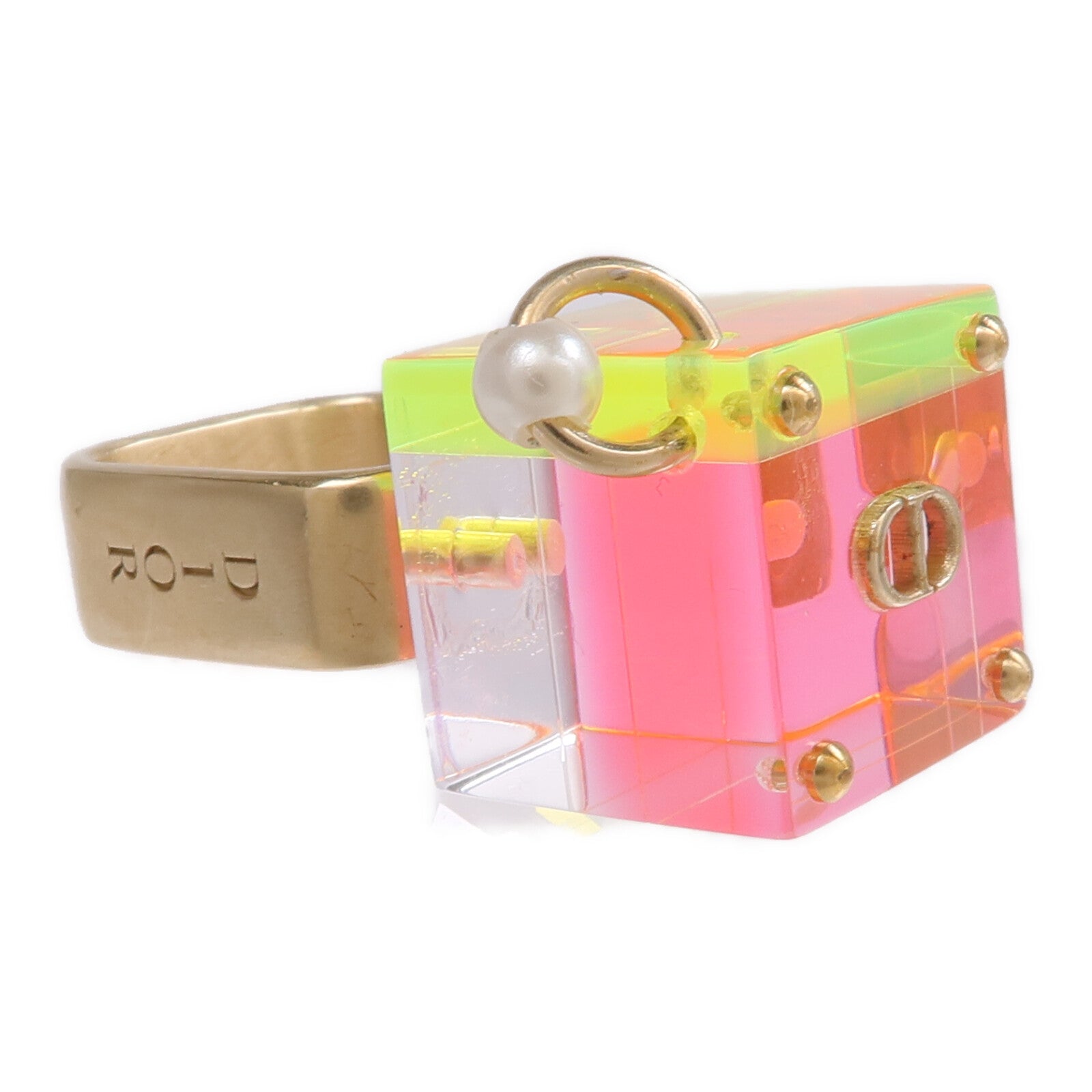 Dior PVC/金屬Ring戒指US#6