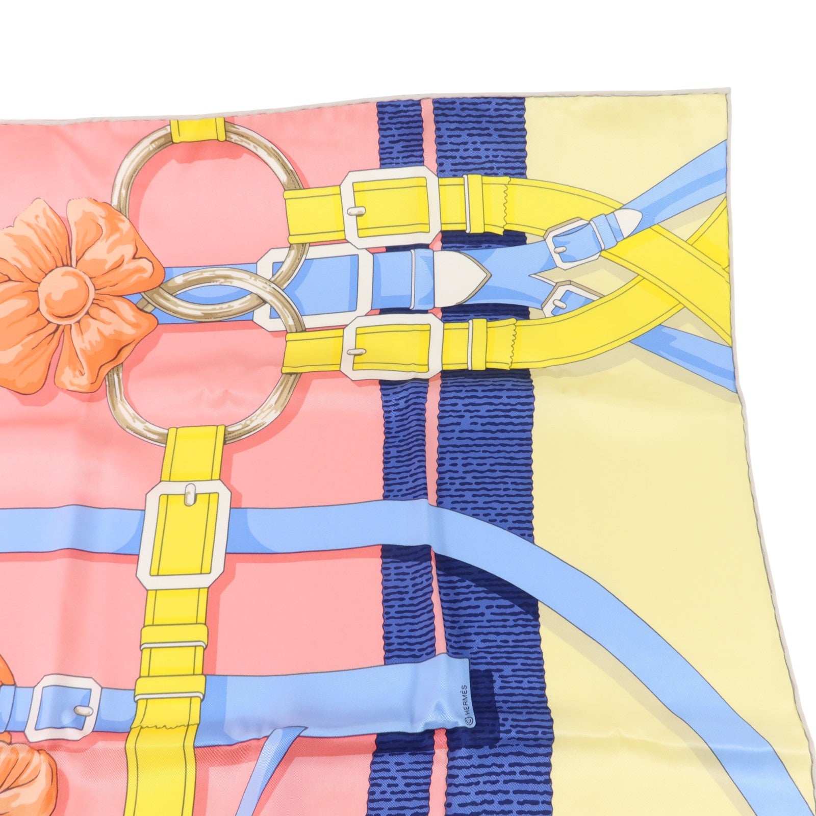 HERMES 絲質Scarf 70X70絲巾