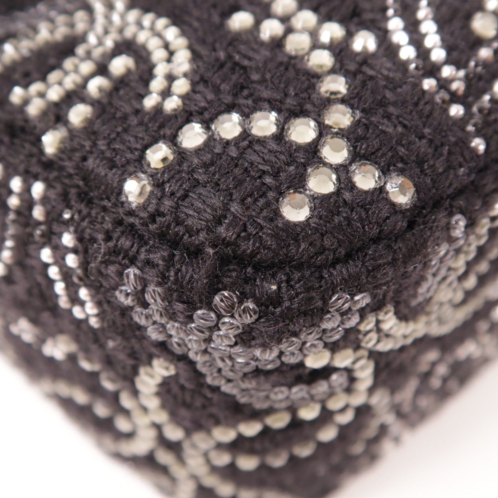 CHANEL Tweed Chain Shoulder銀扣肩背袋