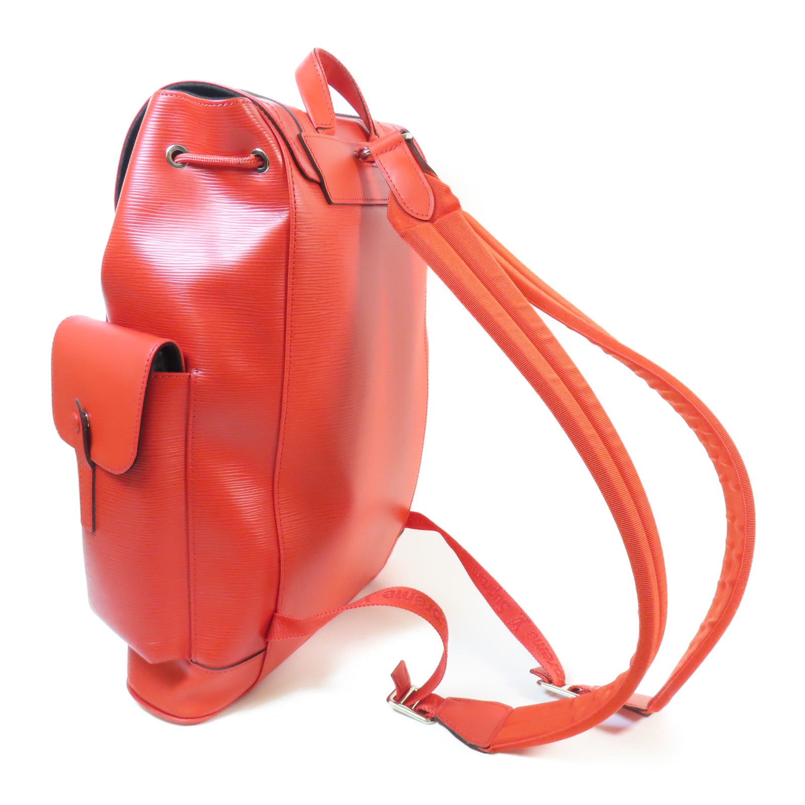 LOUIS VUITTON 【激減優惠】Epi Supreme Christopher Backpack銀扣背包