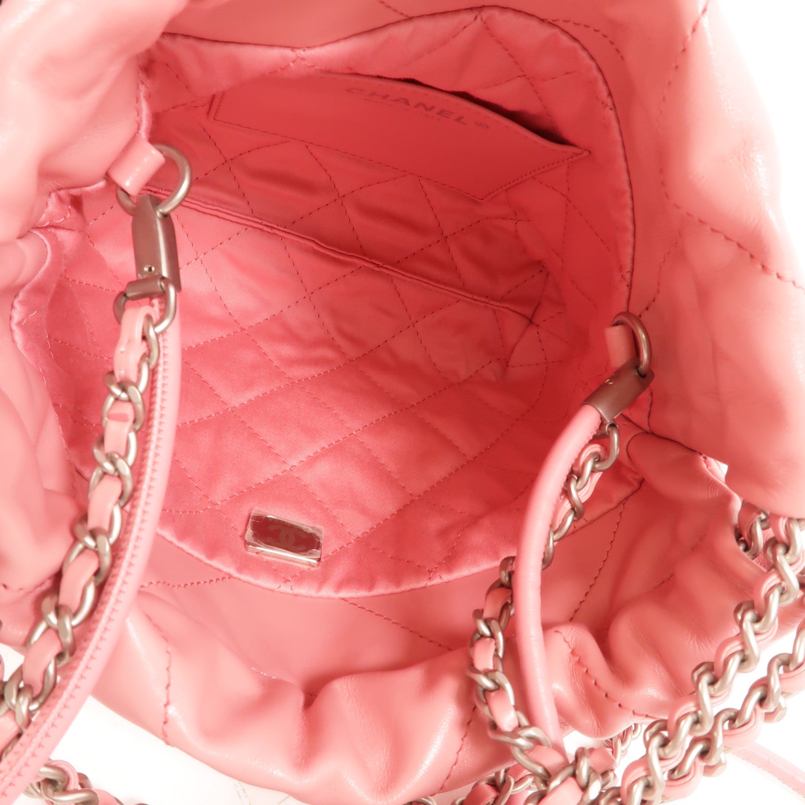 CHANEL 牛皮皮革Chanel 22 Mini手挽肩背兩用袋