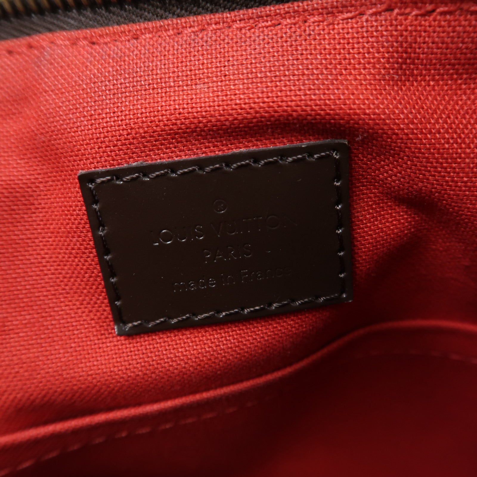 LOUIS VUITTON Damier Siena PM金扣手挽肩背兩用袋啡色