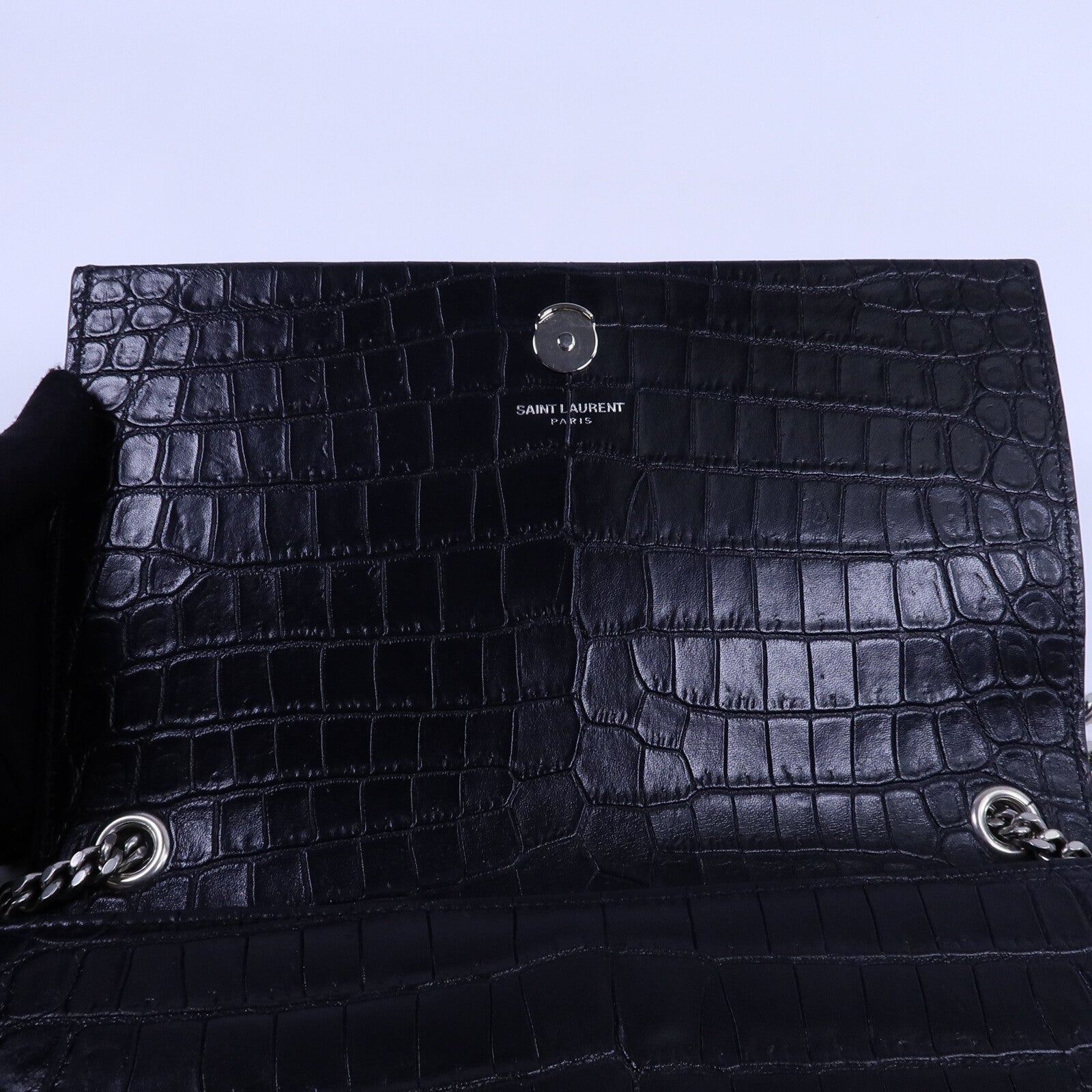 SAINT LAURENT 牛皮皮革Kate Tassel鏈帶肩背袋