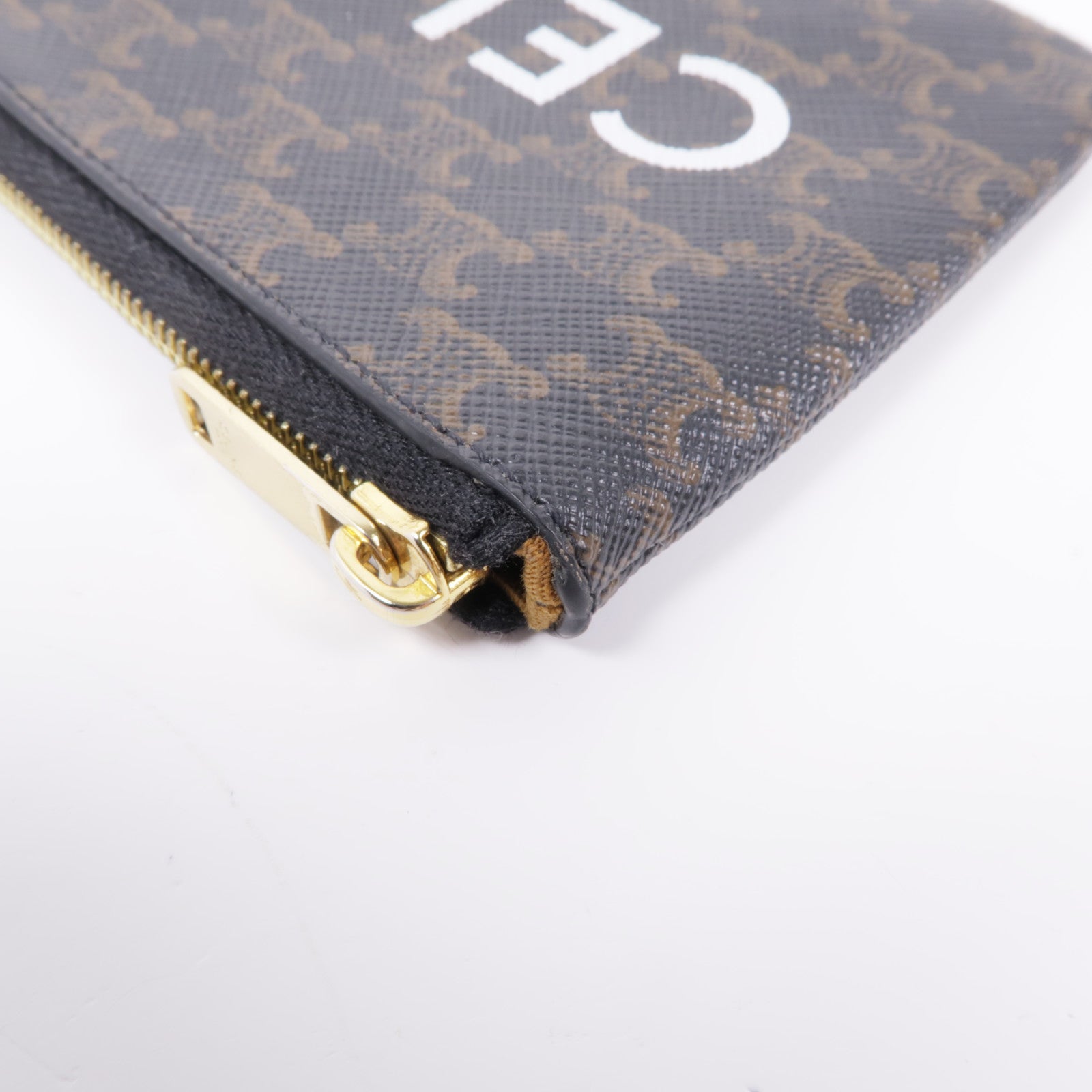 CELINE 塗層帆布Coin Case零錢包