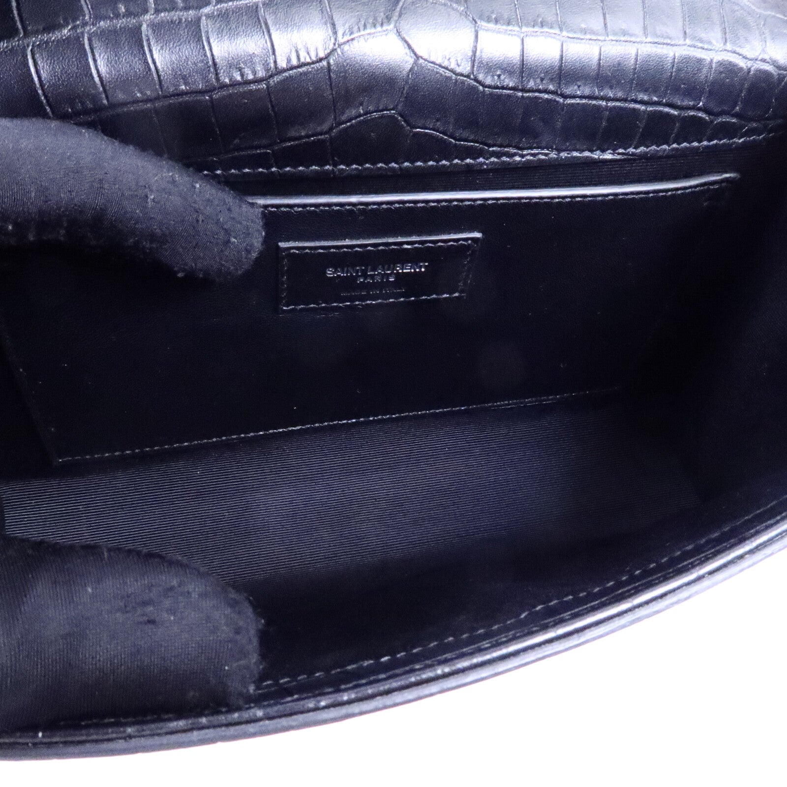 SAINT LAURENT 牛皮皮革Kate Tassel鏈帶肩背袋
