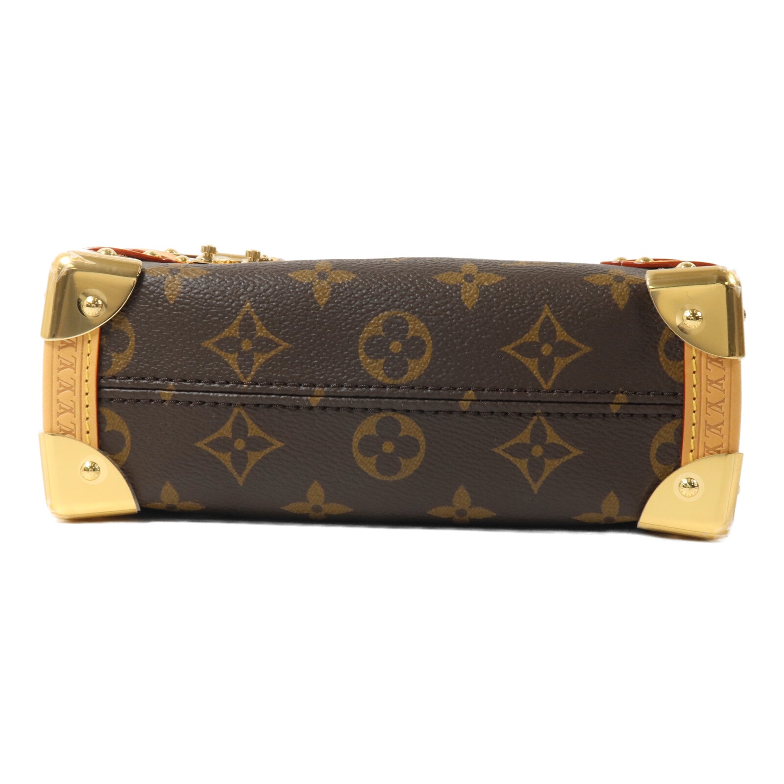 LOUIS VUITTON Monogram Side Trunk PM手挽肩背兩用袋
