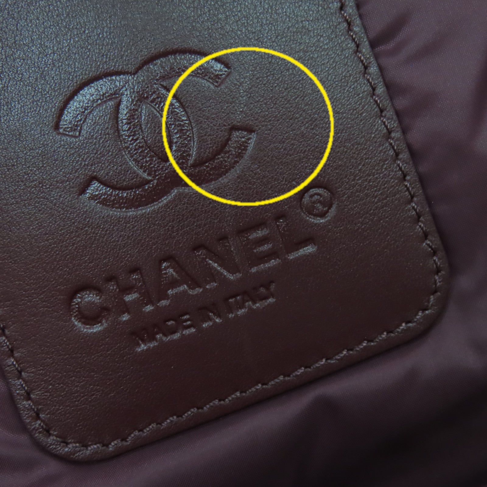 CHANEL 菱格尼龍Backpack銀扣背包黑色
