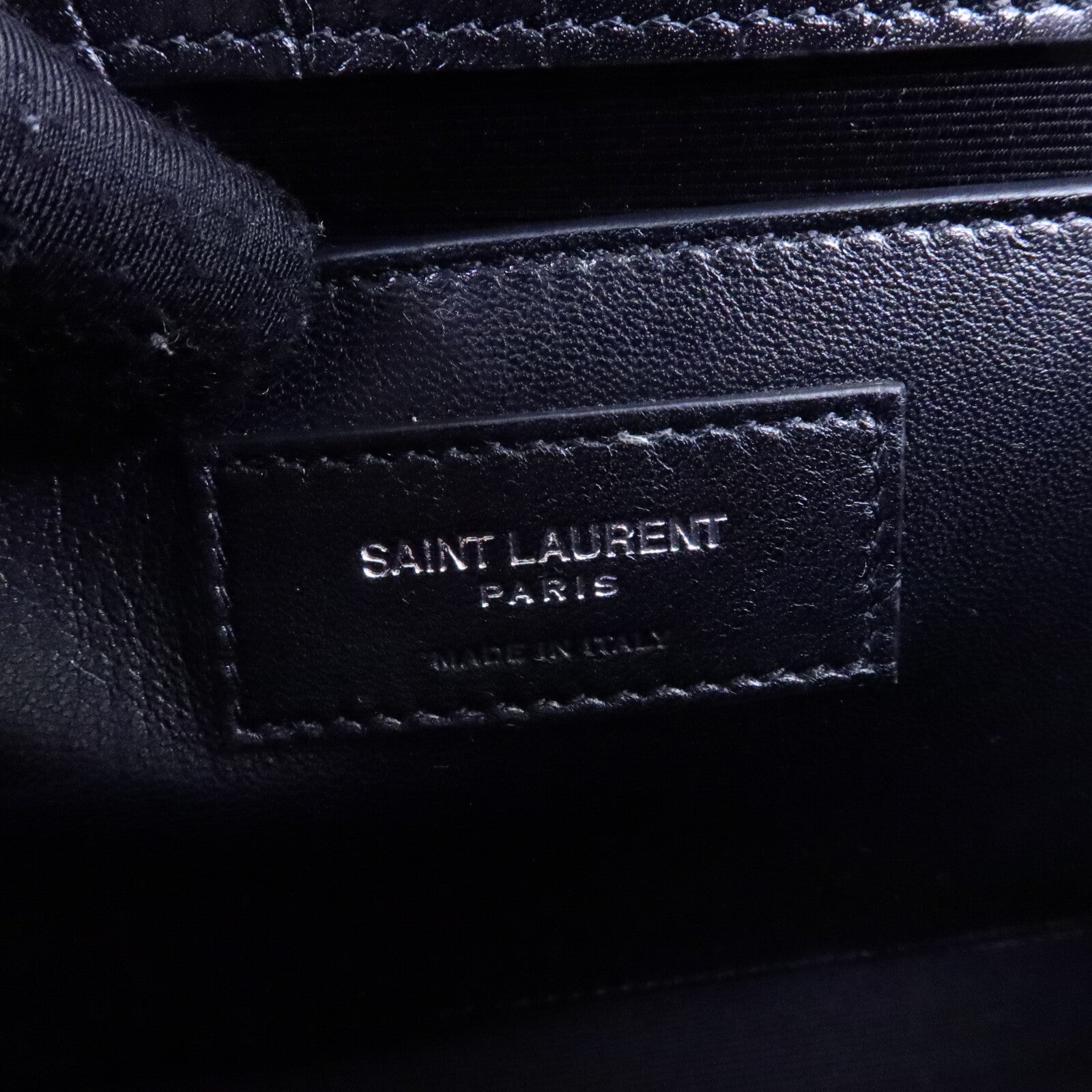 SAINT LAURENT 牛皮皮革Kate Tassel鏈帶肩背袋