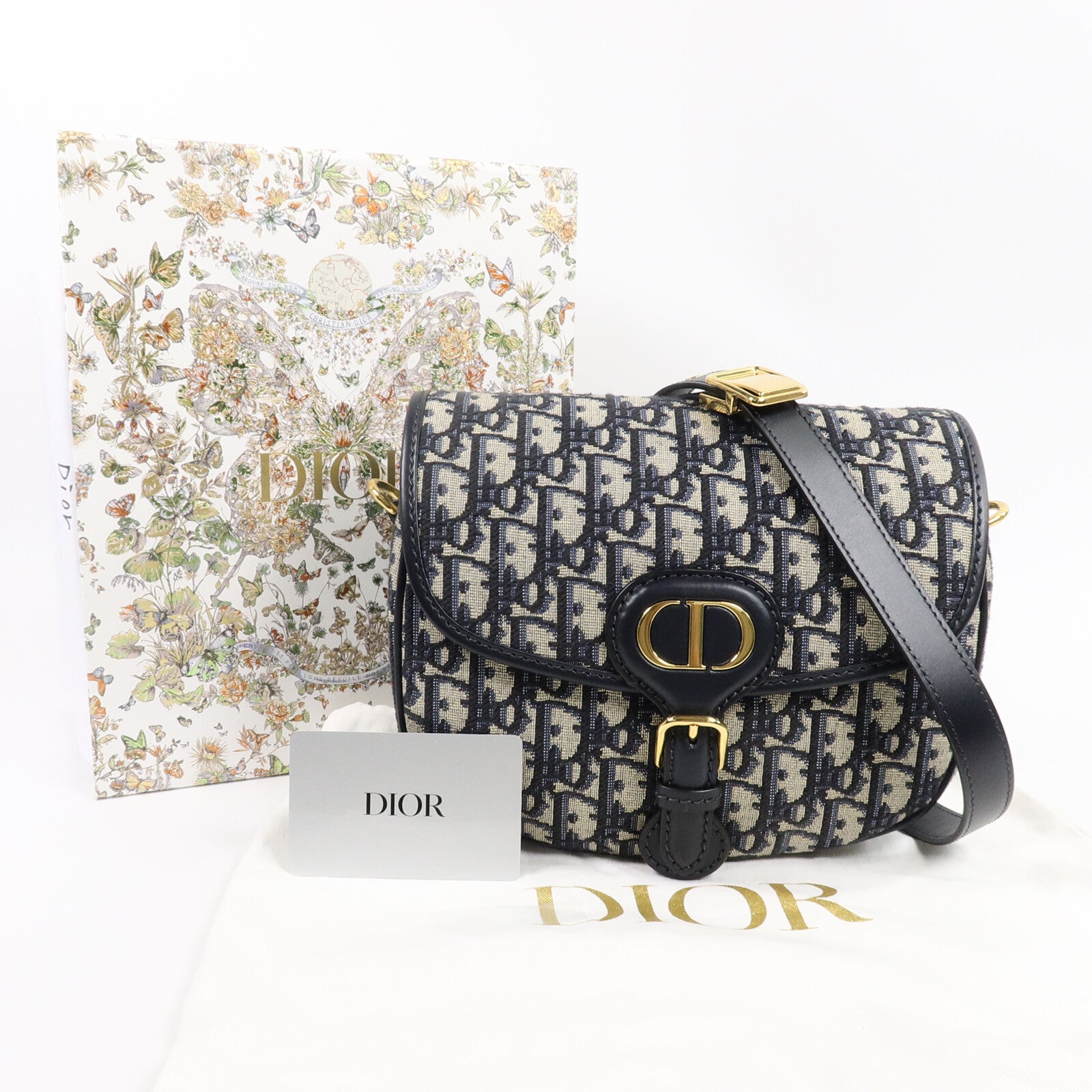 Dior 帆布Bobby Medium肩背袋