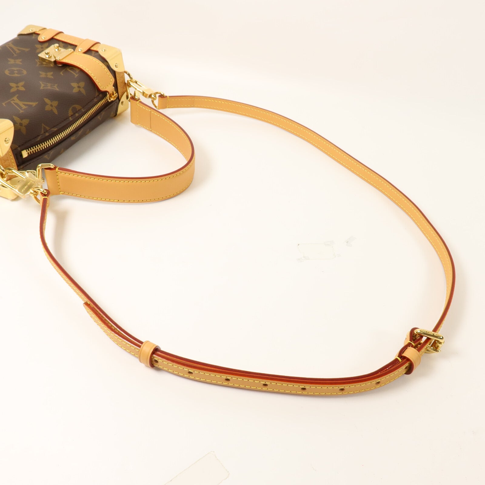 LOUIS VUITTON Monogram Side Trunk PM手挽肩背兩用袋