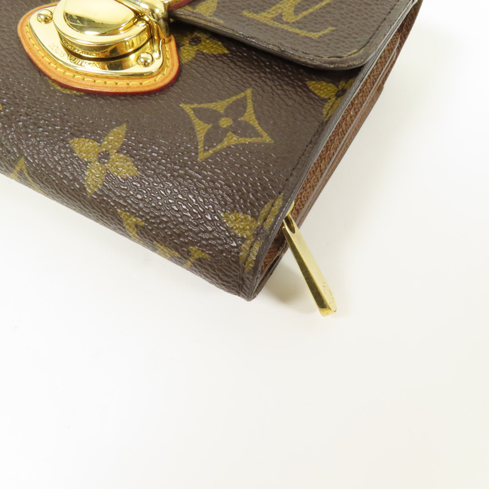 LOUIS VUITTON 【激減優惠】Monogram Portefeuille Joy Wallet金扣錢包