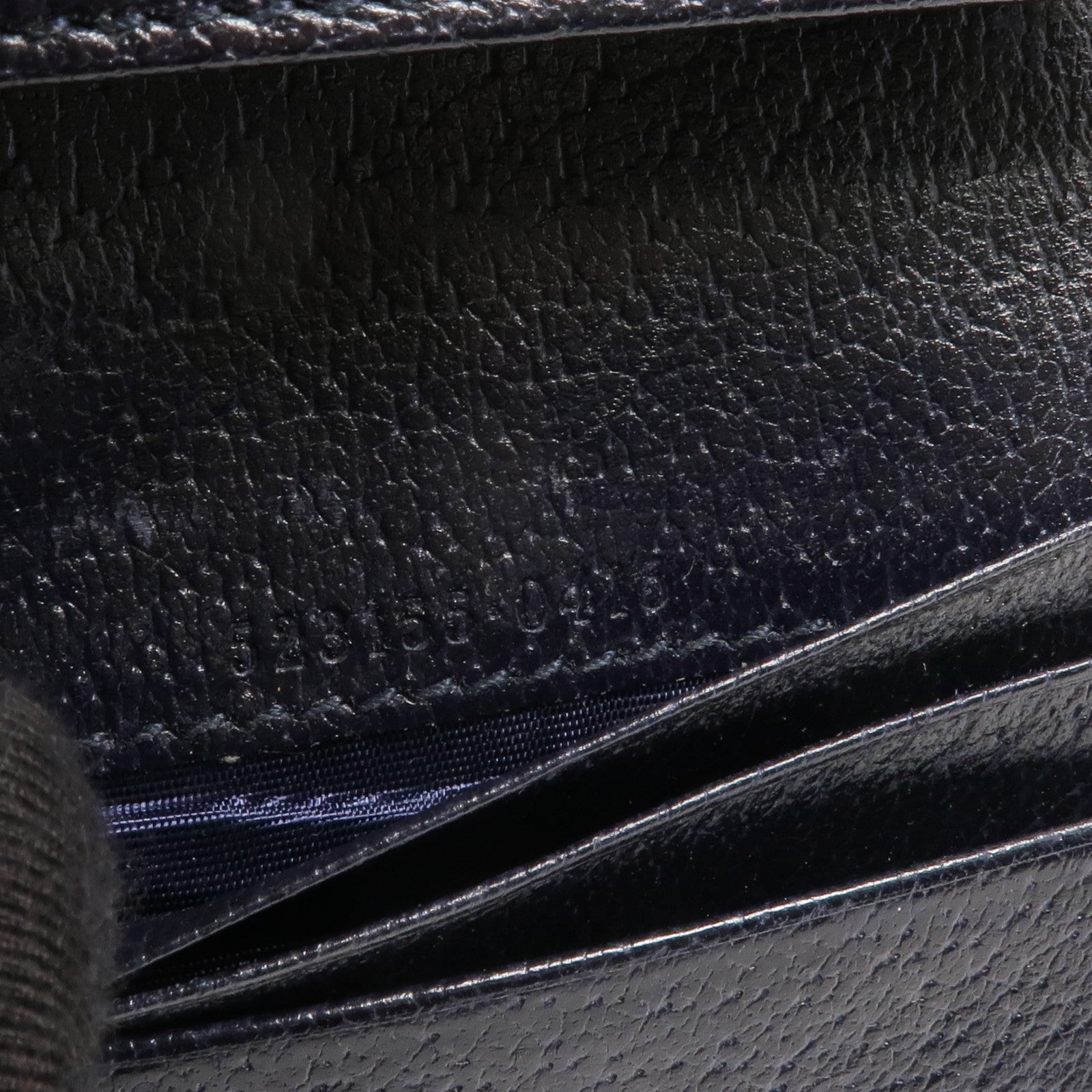 GUCCI 塗層帆布/皮革Ophidia Card Case Wallet銀扣錢包