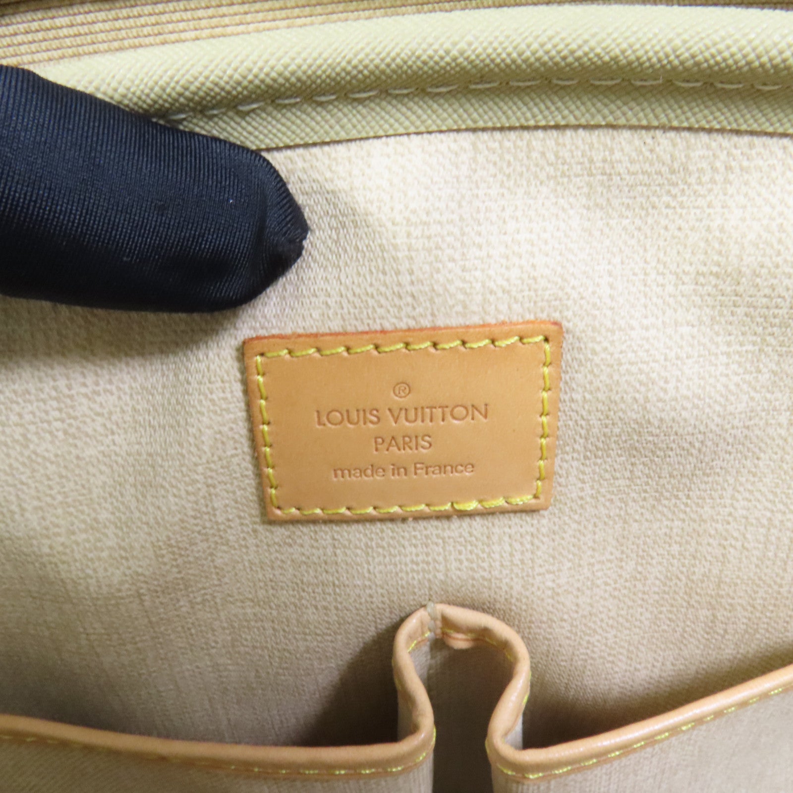 LOUIS VUITTON Monogram Trouville金扣手挽袋