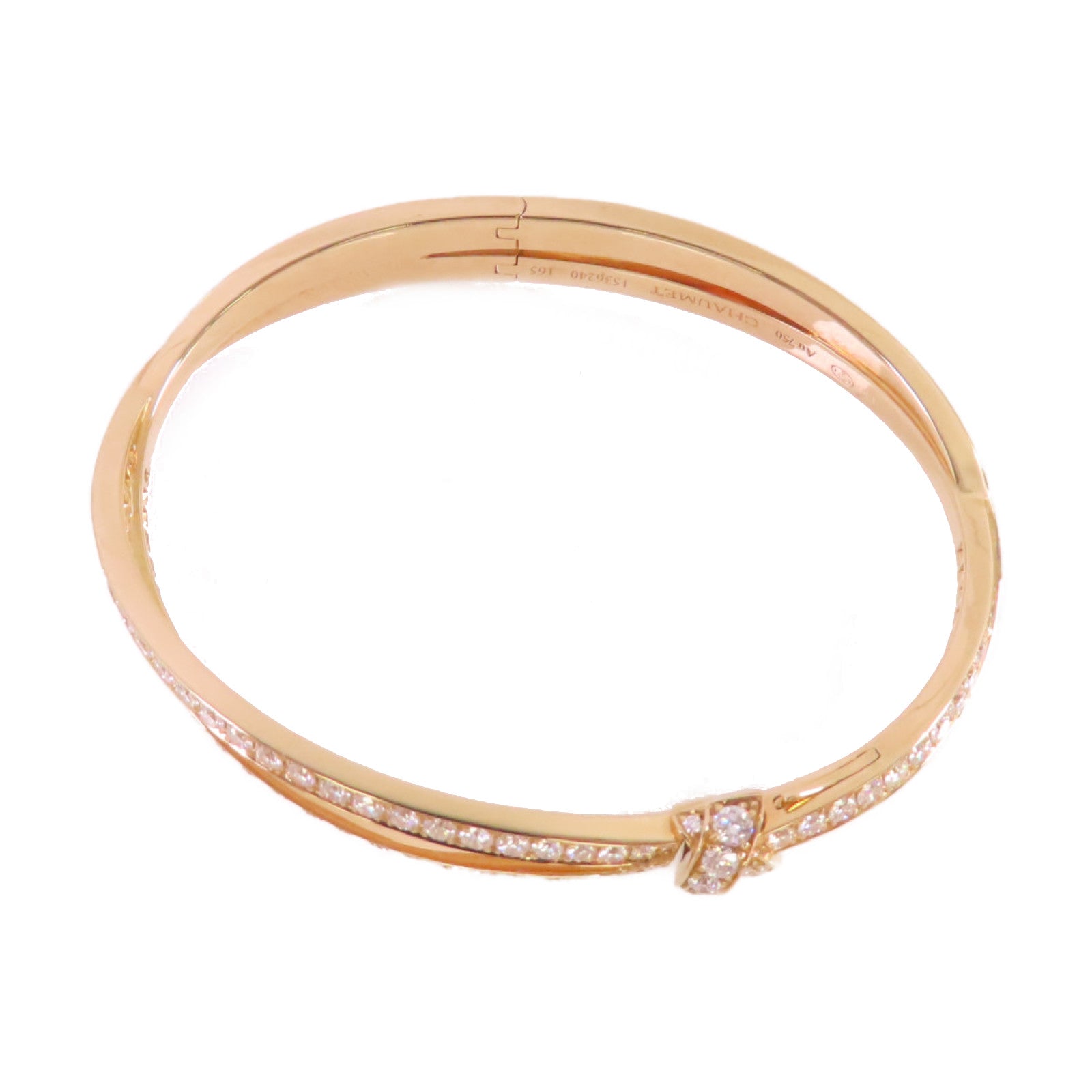 Chaumet 【激減優惠】18K玫瑰金Diamond Bracelet鑽石手鐲