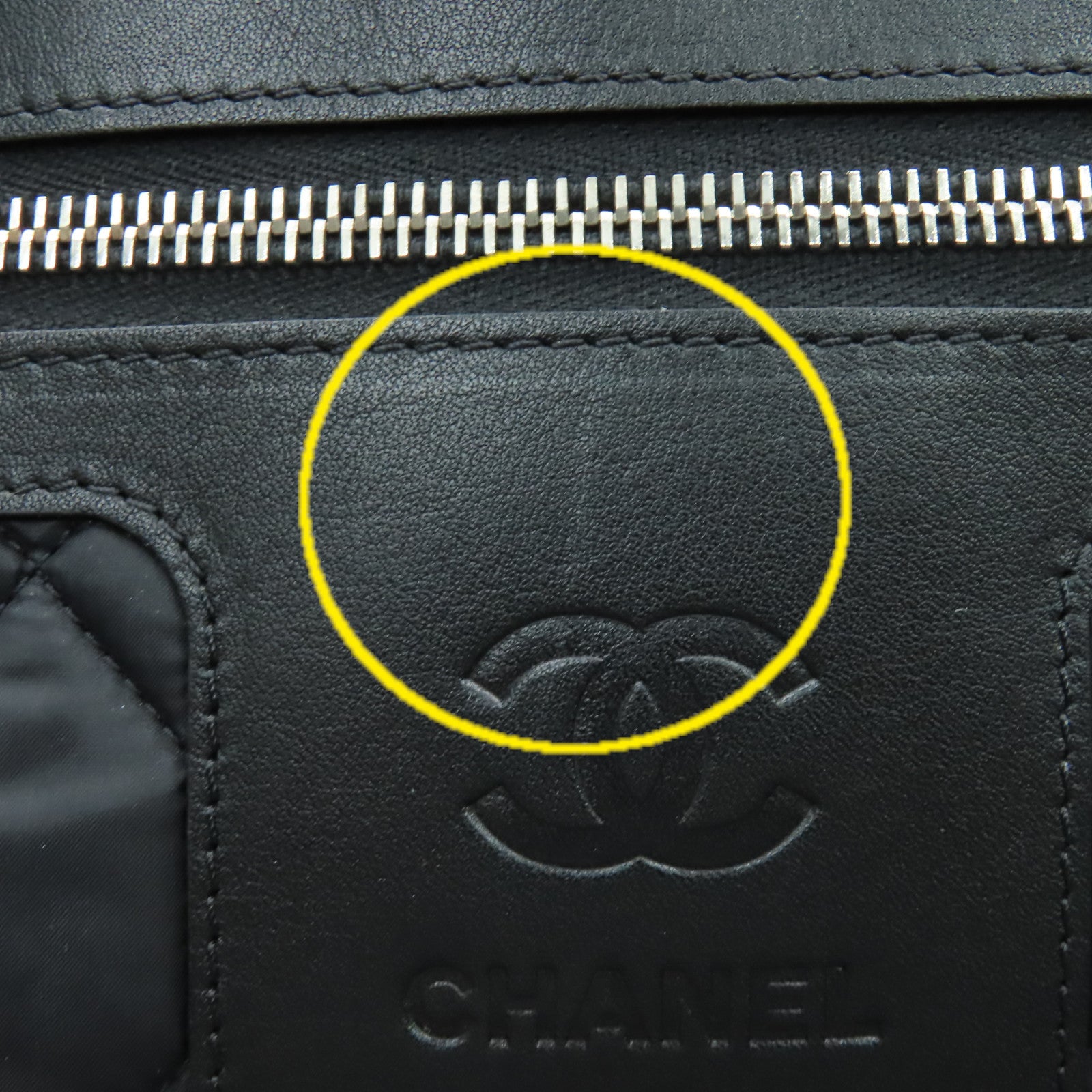 CHANEL 菱格尼龍Backpack銀扣背包黑色