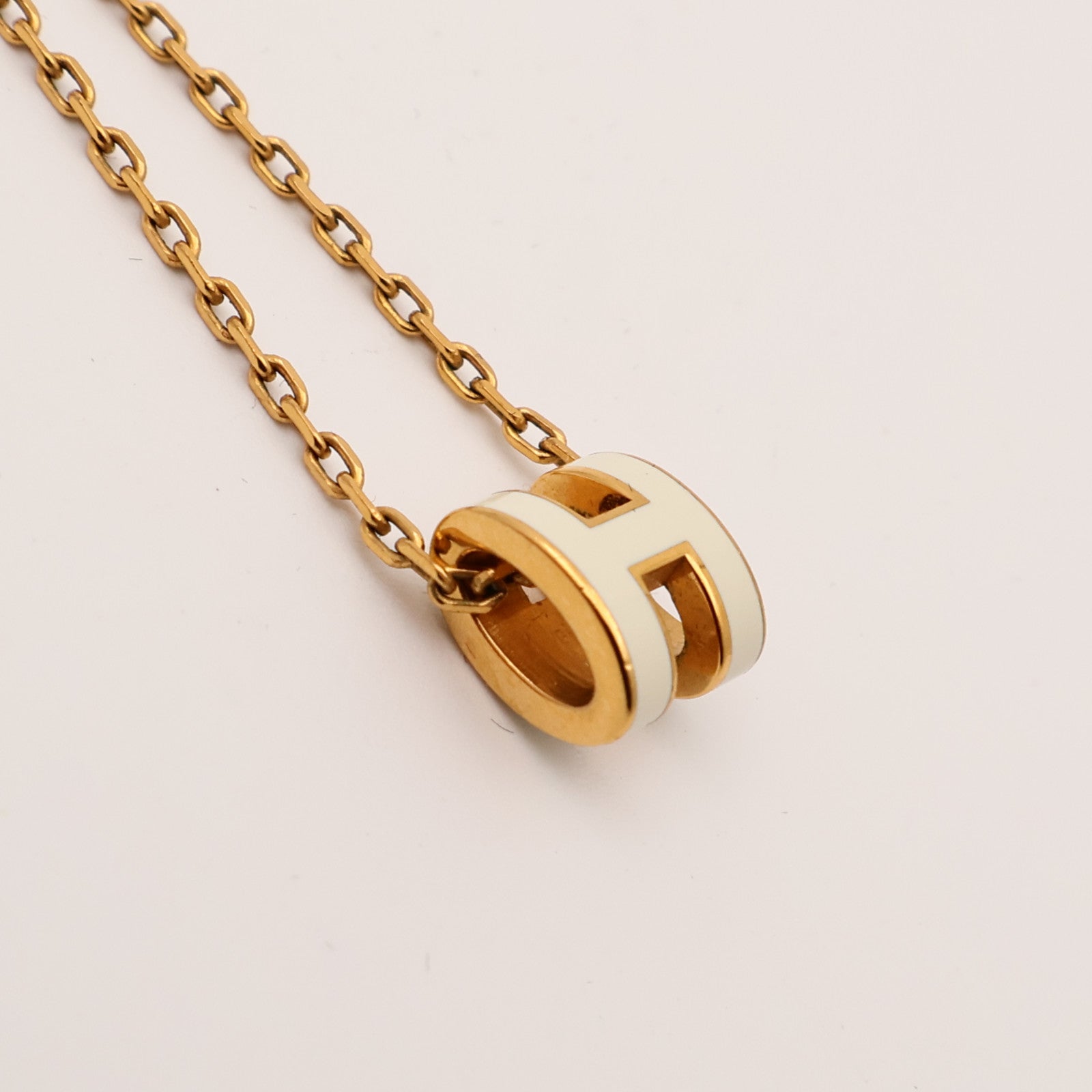 HERMES 金屬Mini Pop H項鍊