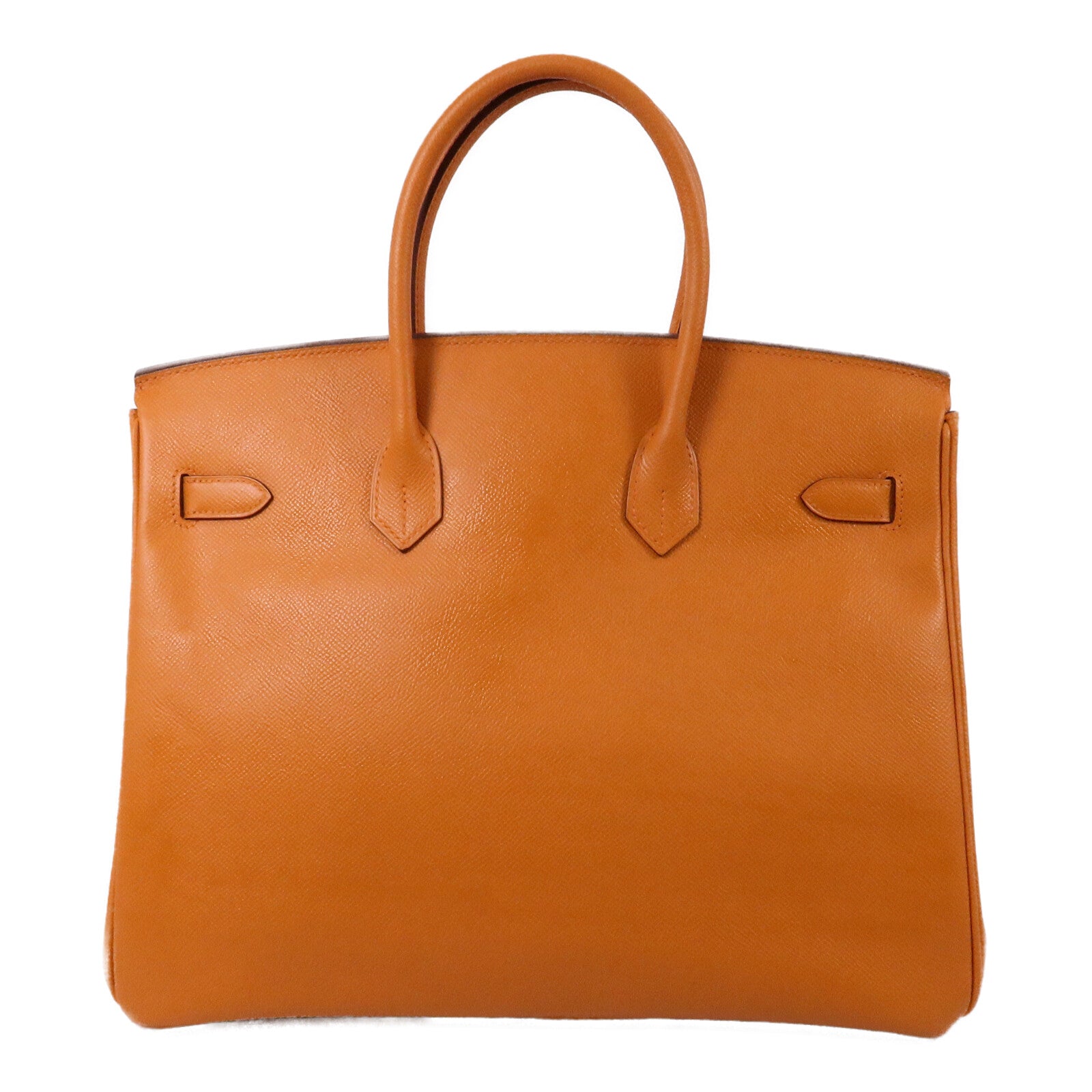 HERMES Epsom皮革Birkin 35手挽袋Orange