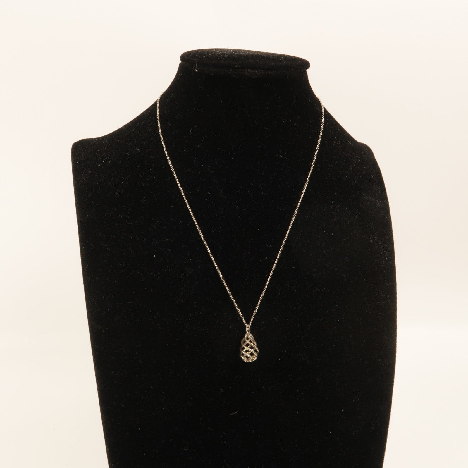 TIFFANY＆CO 925純銀Venezia Luce Necklace Small項鍊