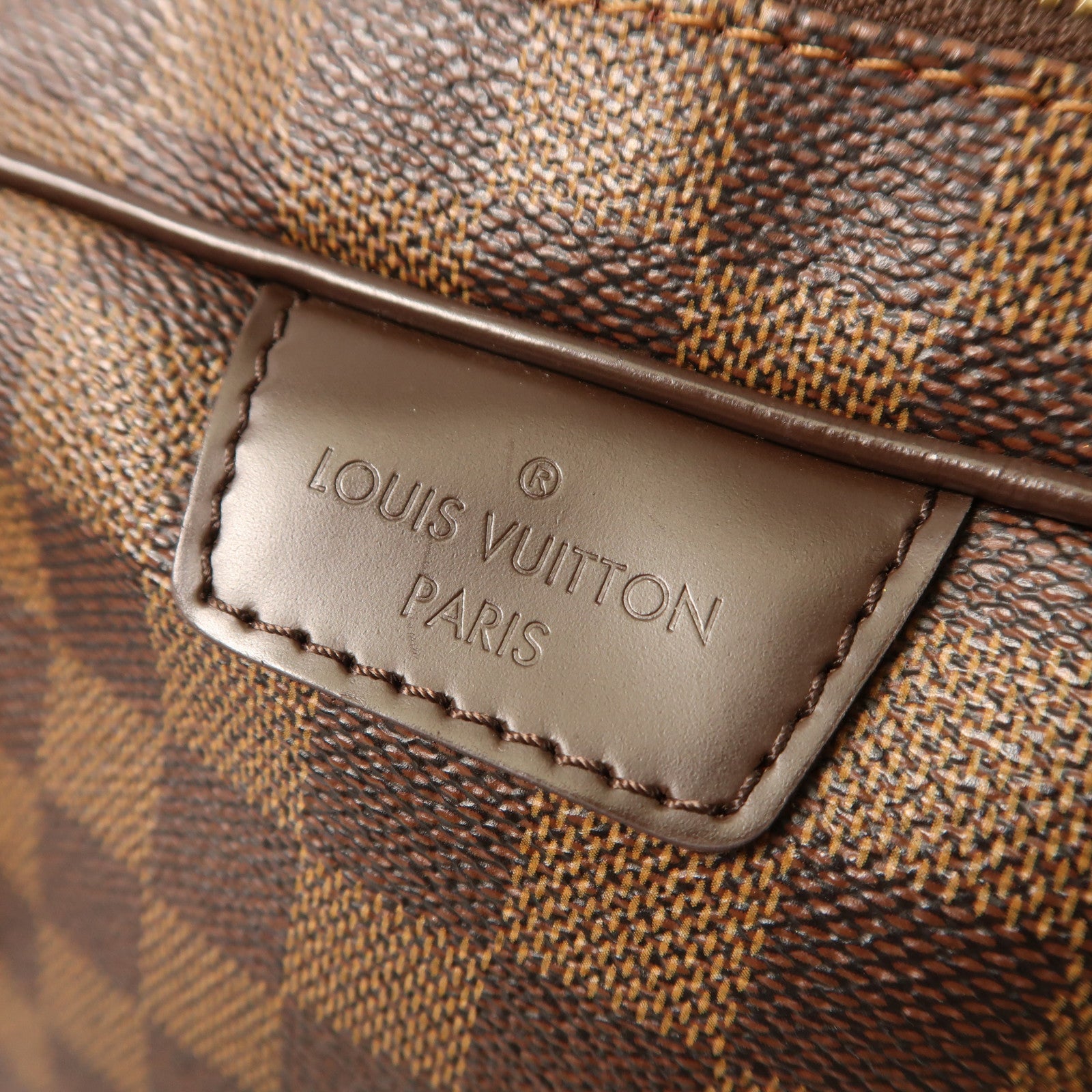 LOUIS VUITTON Damier Rivington PM金扣肩背袋