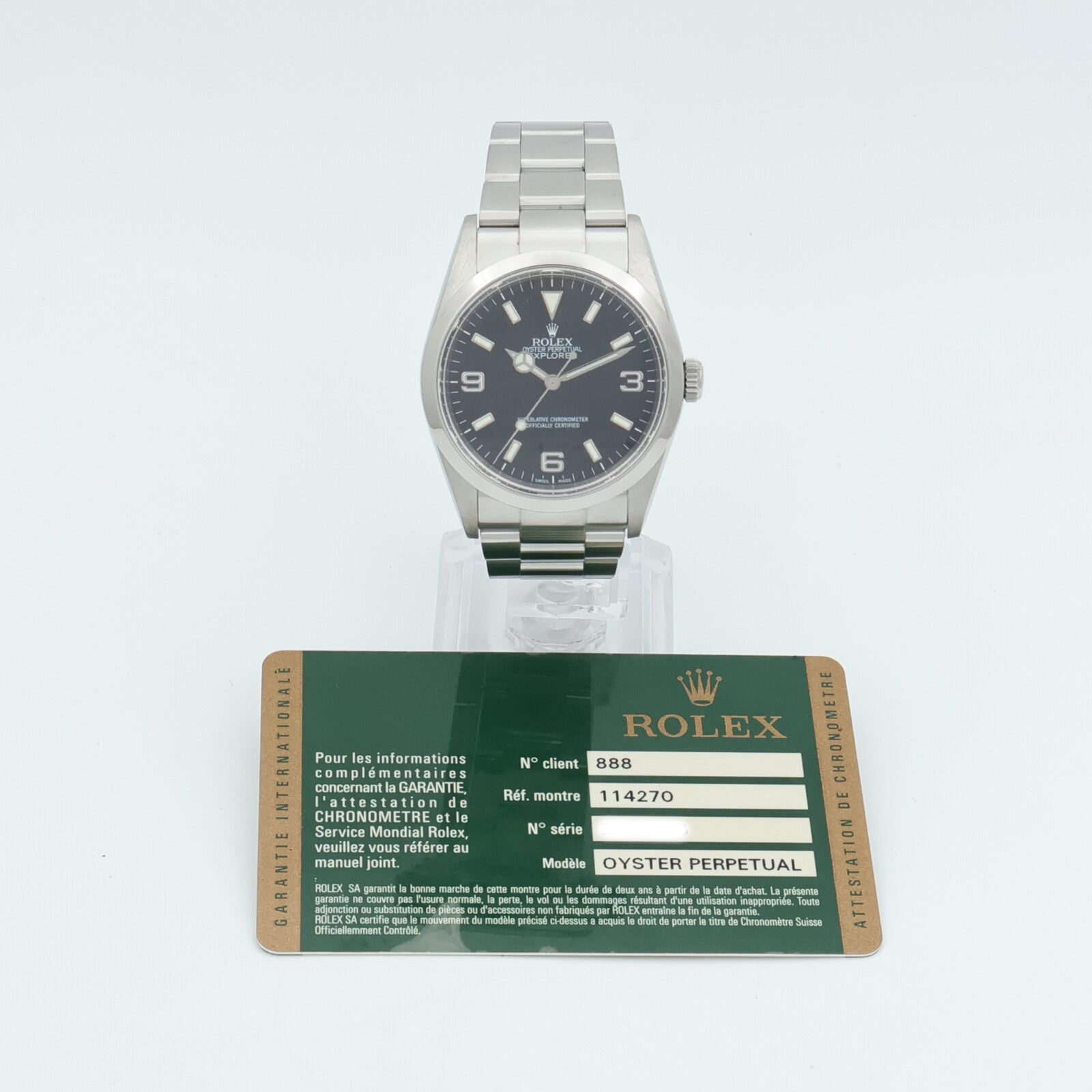 ROLEX Explorer 1 114270