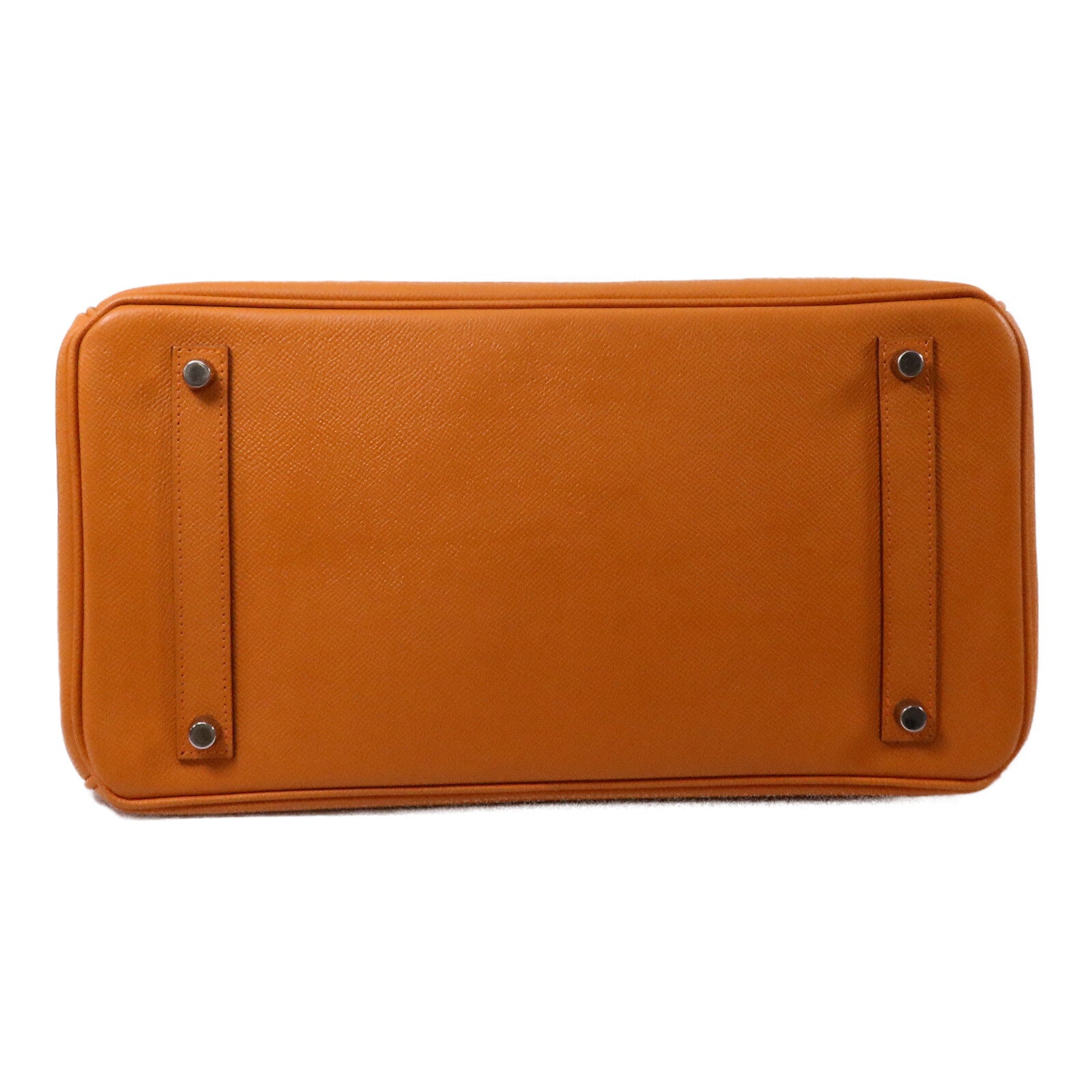 HERMES Epsom皮革Birkin 35手挽袋Orange
