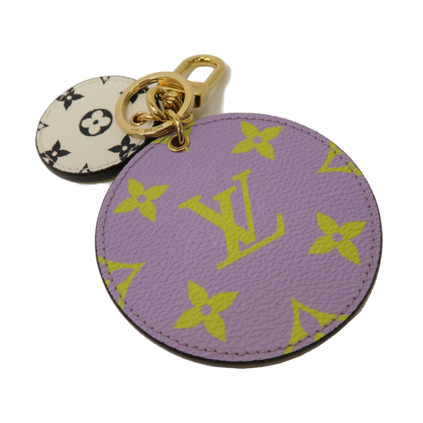 LOUIS VUITTON 【激減優惠】Monogram Giant Portocre Ilustre Keychain金扣鑰匙扣彩色